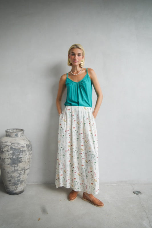 Akila Skirt - Fresh Flowers