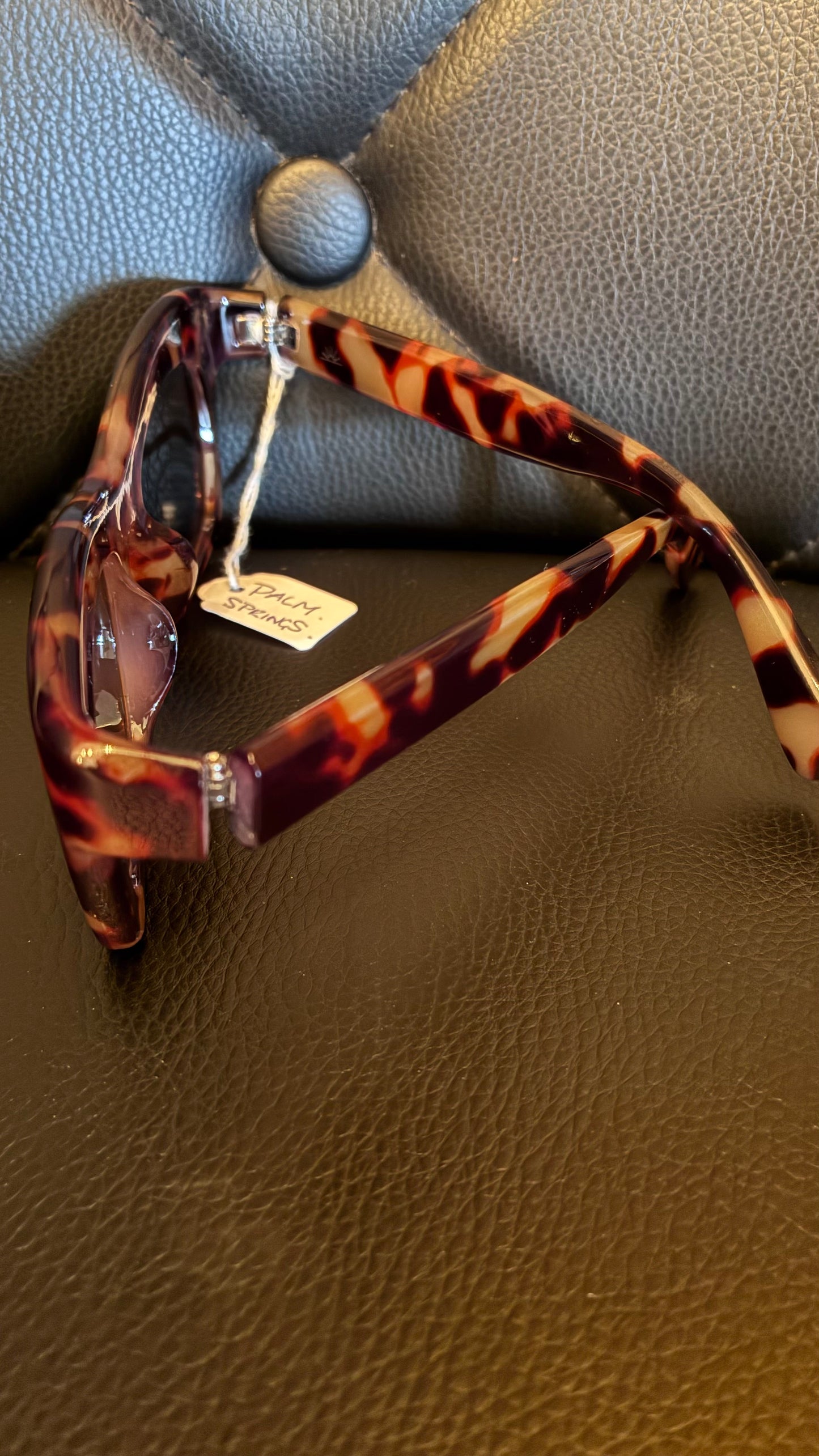 Palm Springs Sunglasses - Vintage Tortoise Shell