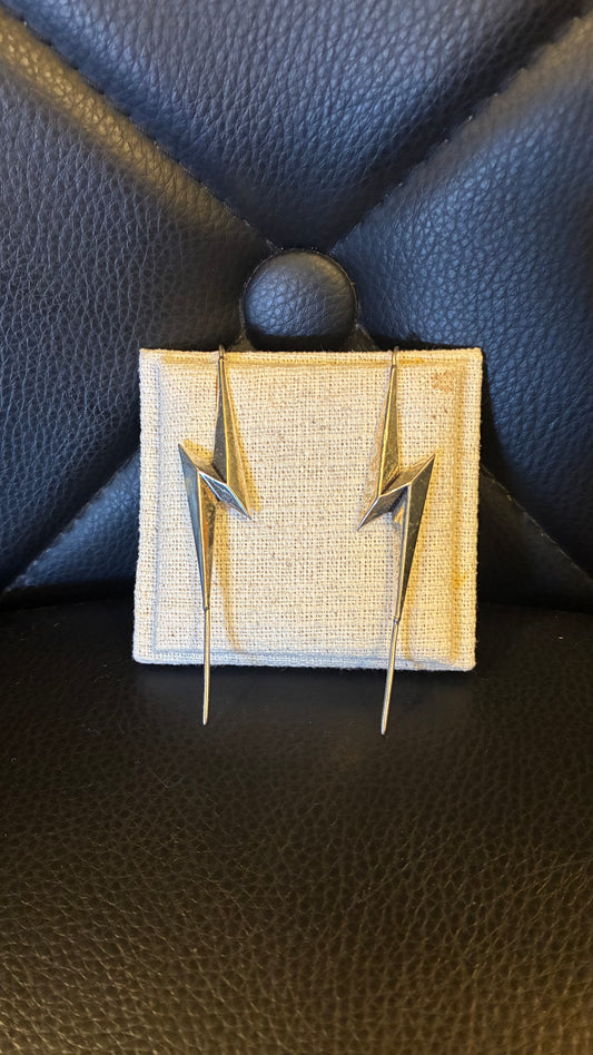 Ziggy Earrings - Silver