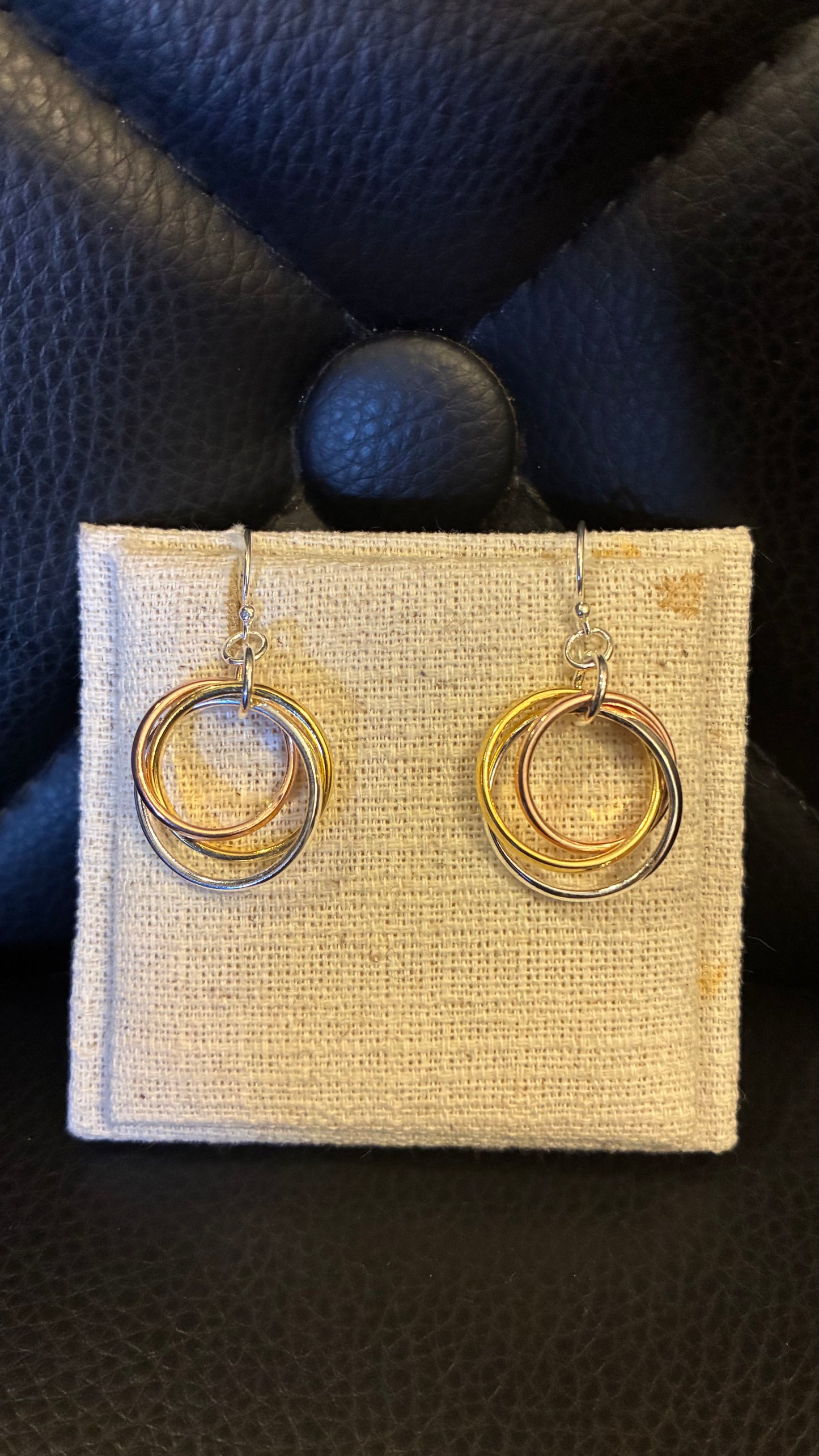 3 Rings Earrings - Silver / Rose Gold / Gold
