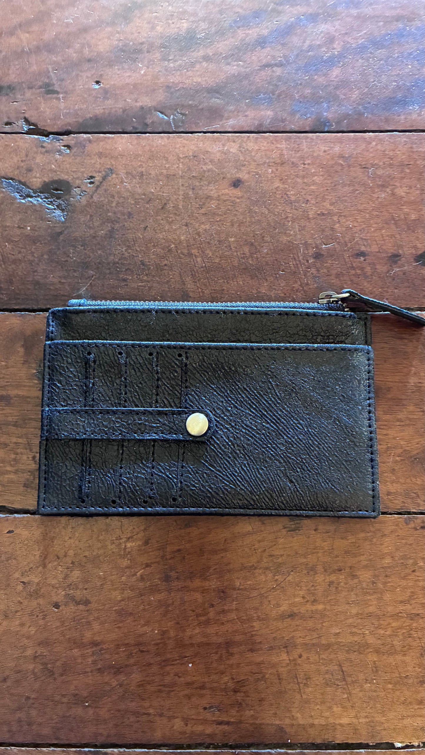 Poi Leather Card Wallet - Multi