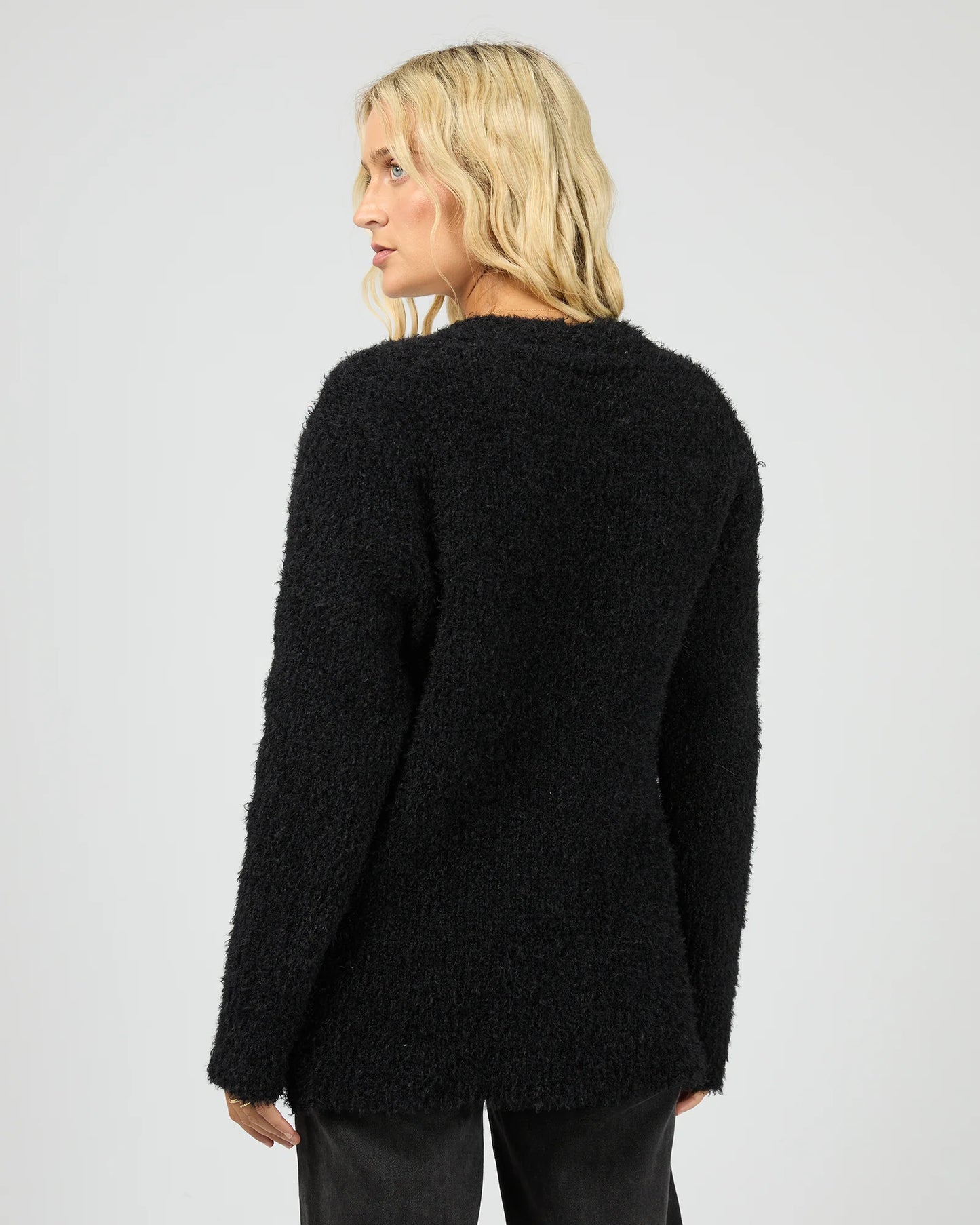 Blume Oversized Cardigan - Black