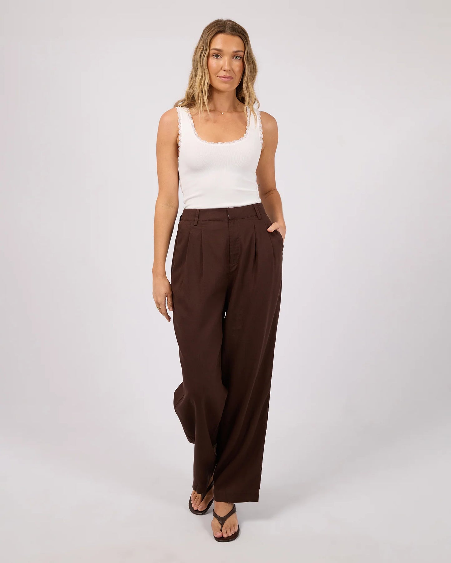 Fern Pants - Brown