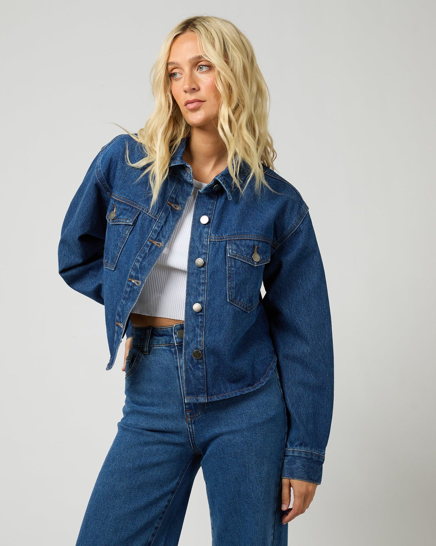 Banks Denim Jacket - Heritage Blue