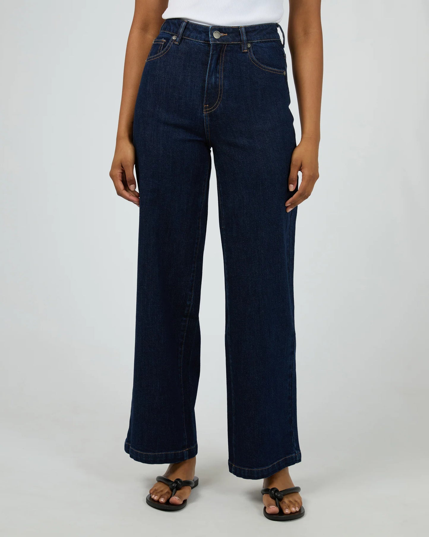 Jacqui Wide Leg Jean - Indigo