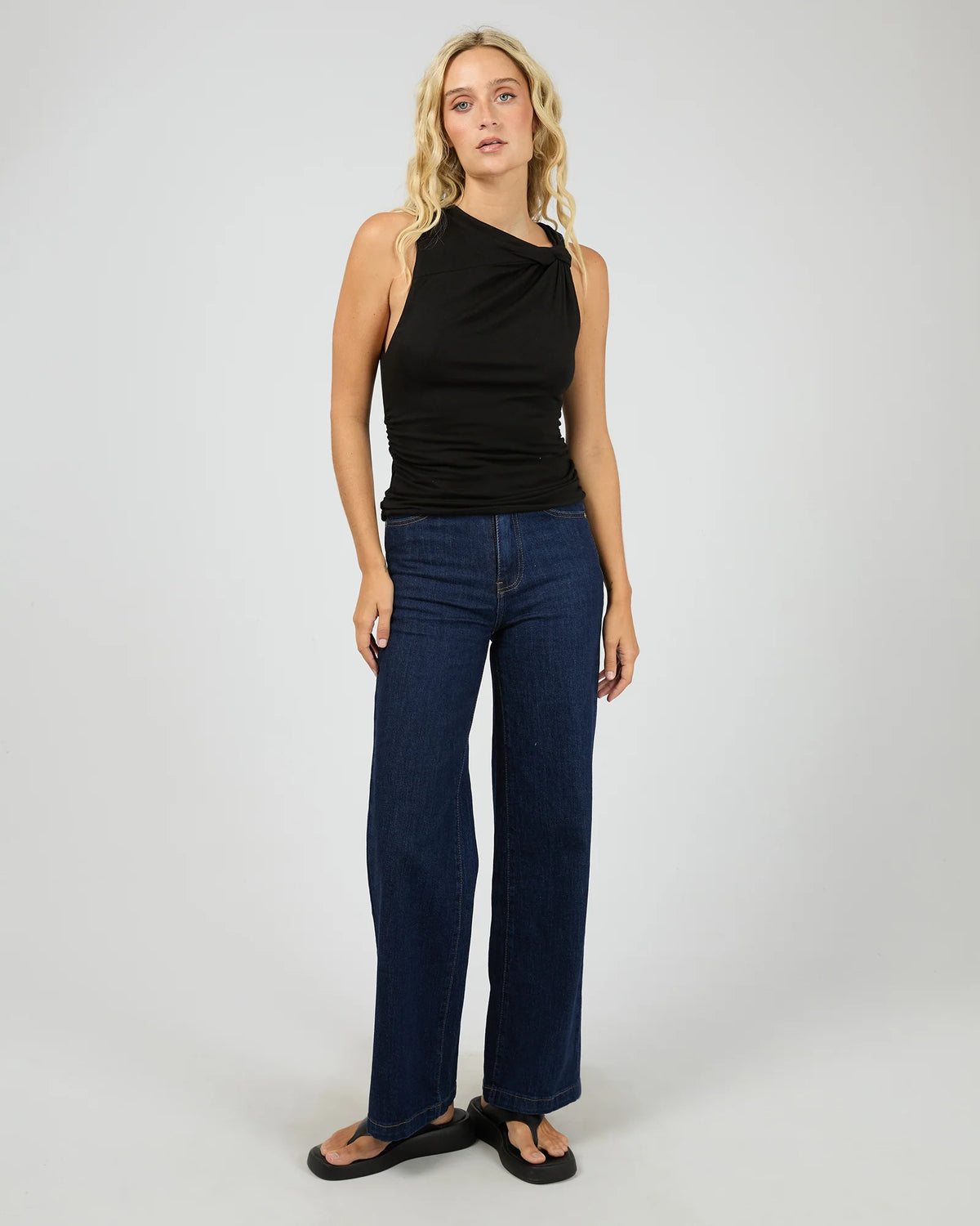 Danni Twist Top - Black