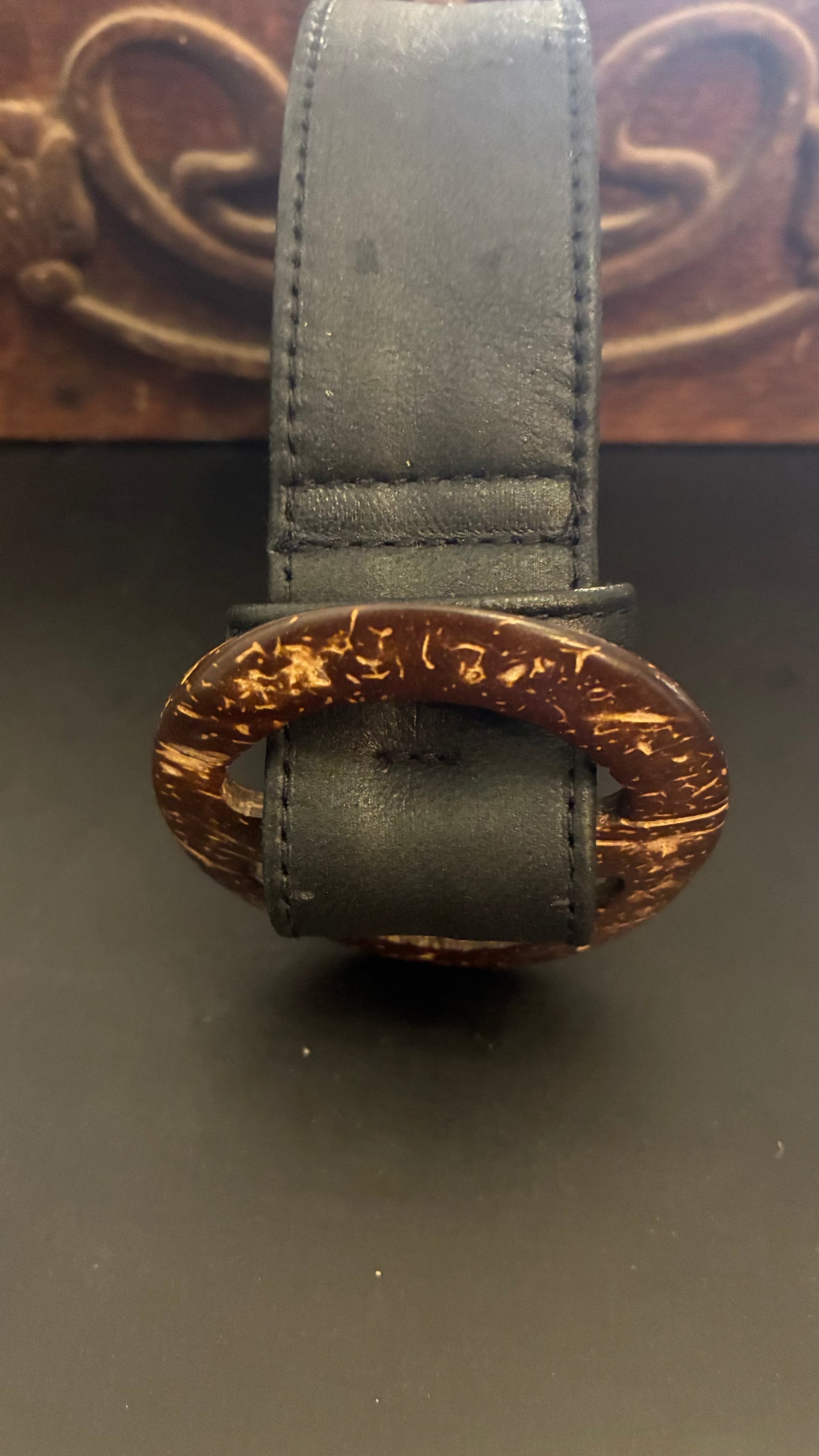 Megan Leather Belt - Almond /Vintage Tan / Black / Tan / Biscuit / Green / Navy / Cream / Caramel / Chocolate