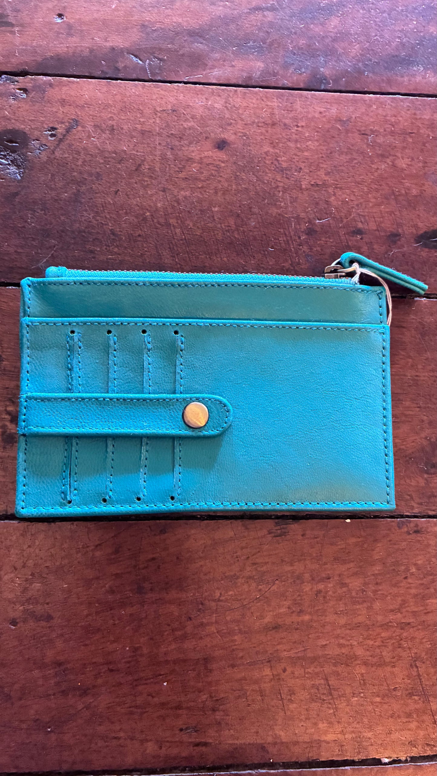 Poi Leather Card Wallet - Multi