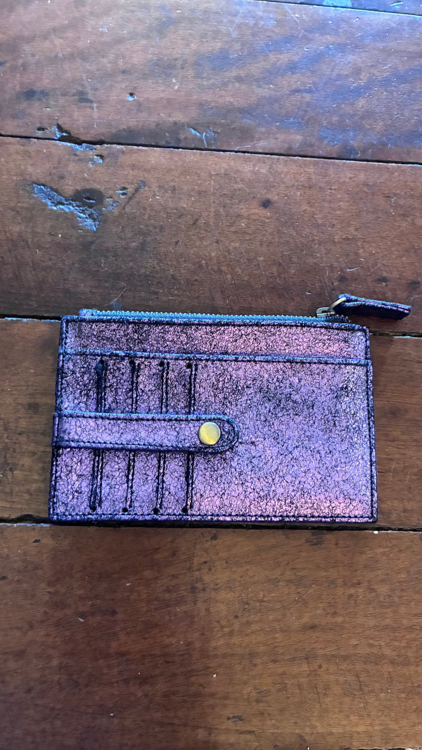 Poi Leather Card Wallet - Multi