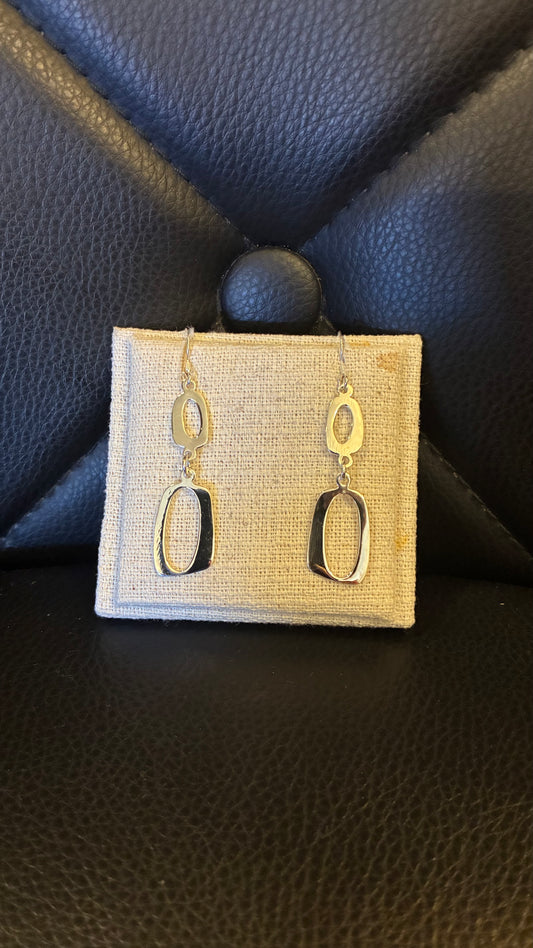 Pebbles Earrings - Silver