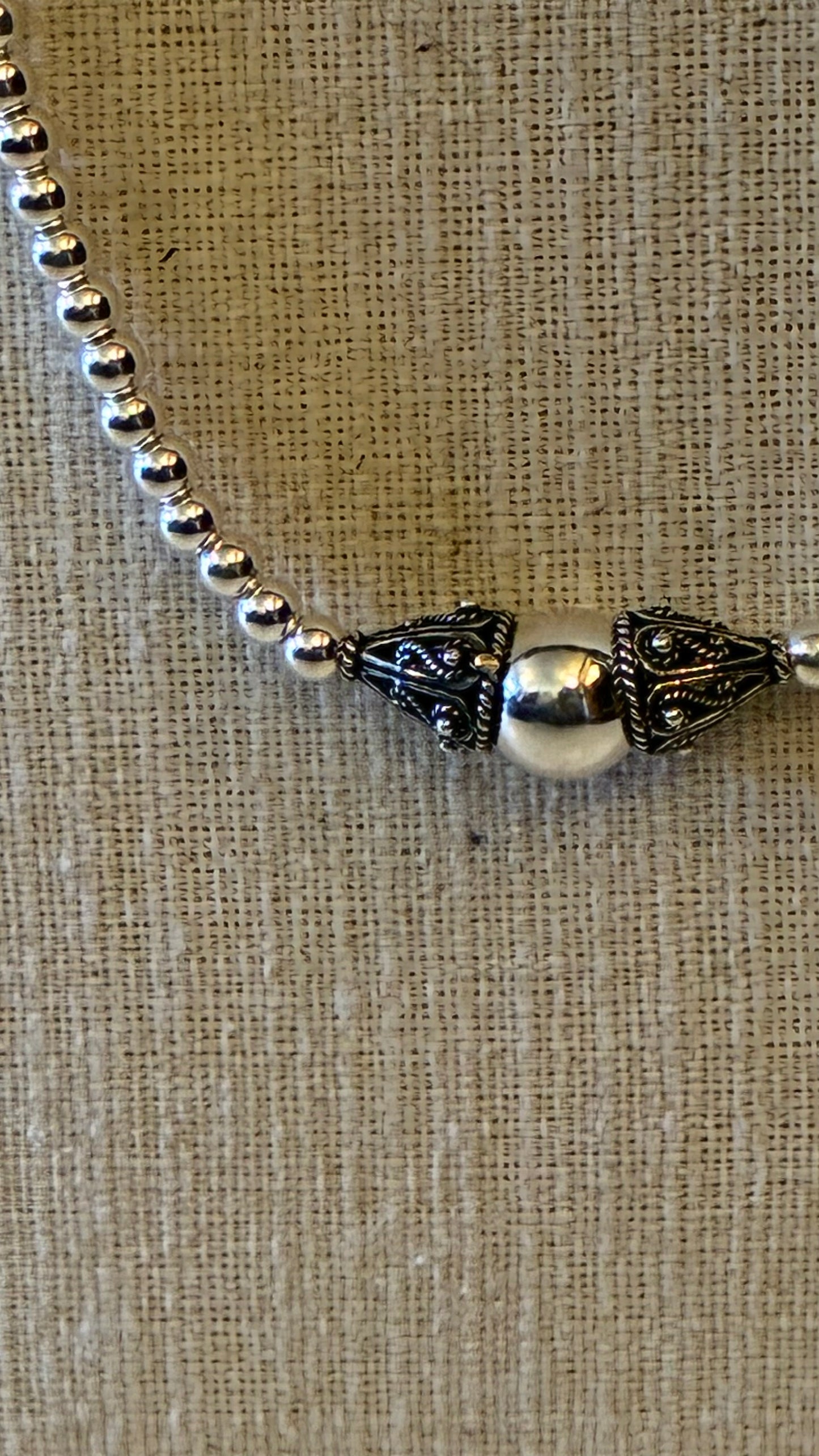 Time Pendant Necklace - Silver