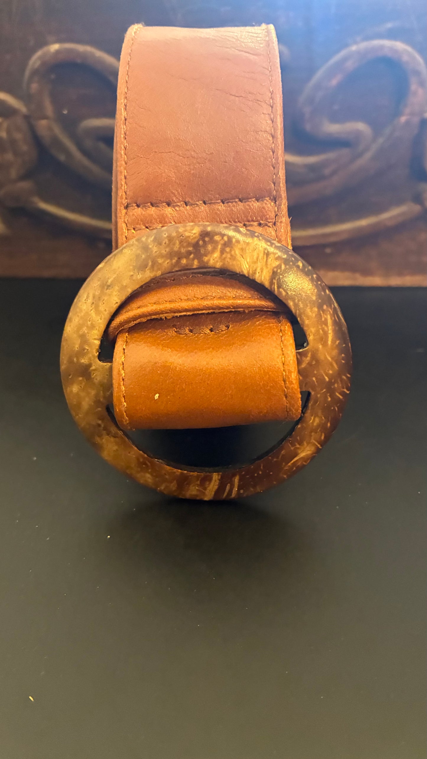 Megan Leather Belt - Almond /Vintage Tan / Black / Tan / Biscuit / Green / Navy / Cream / Caramel / Chocolate