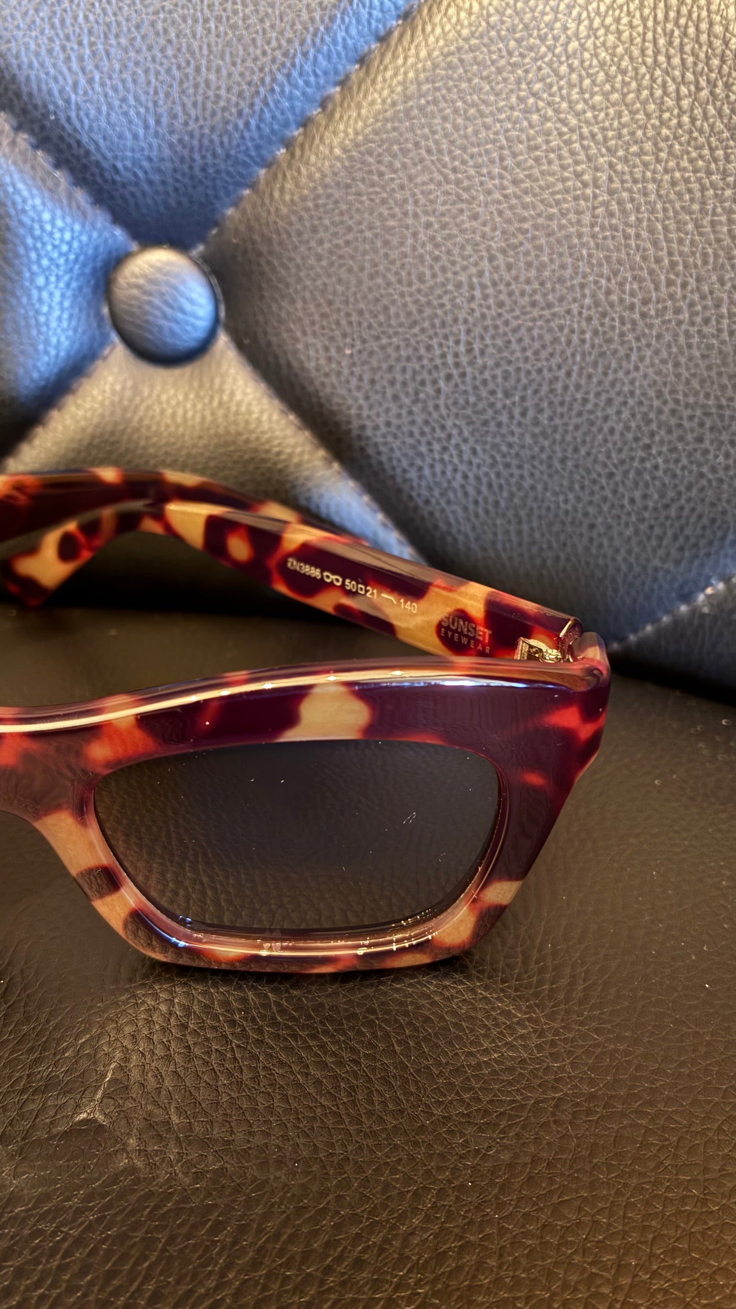 Palm Springs Sunglasses - Vintage Tortoise Shell