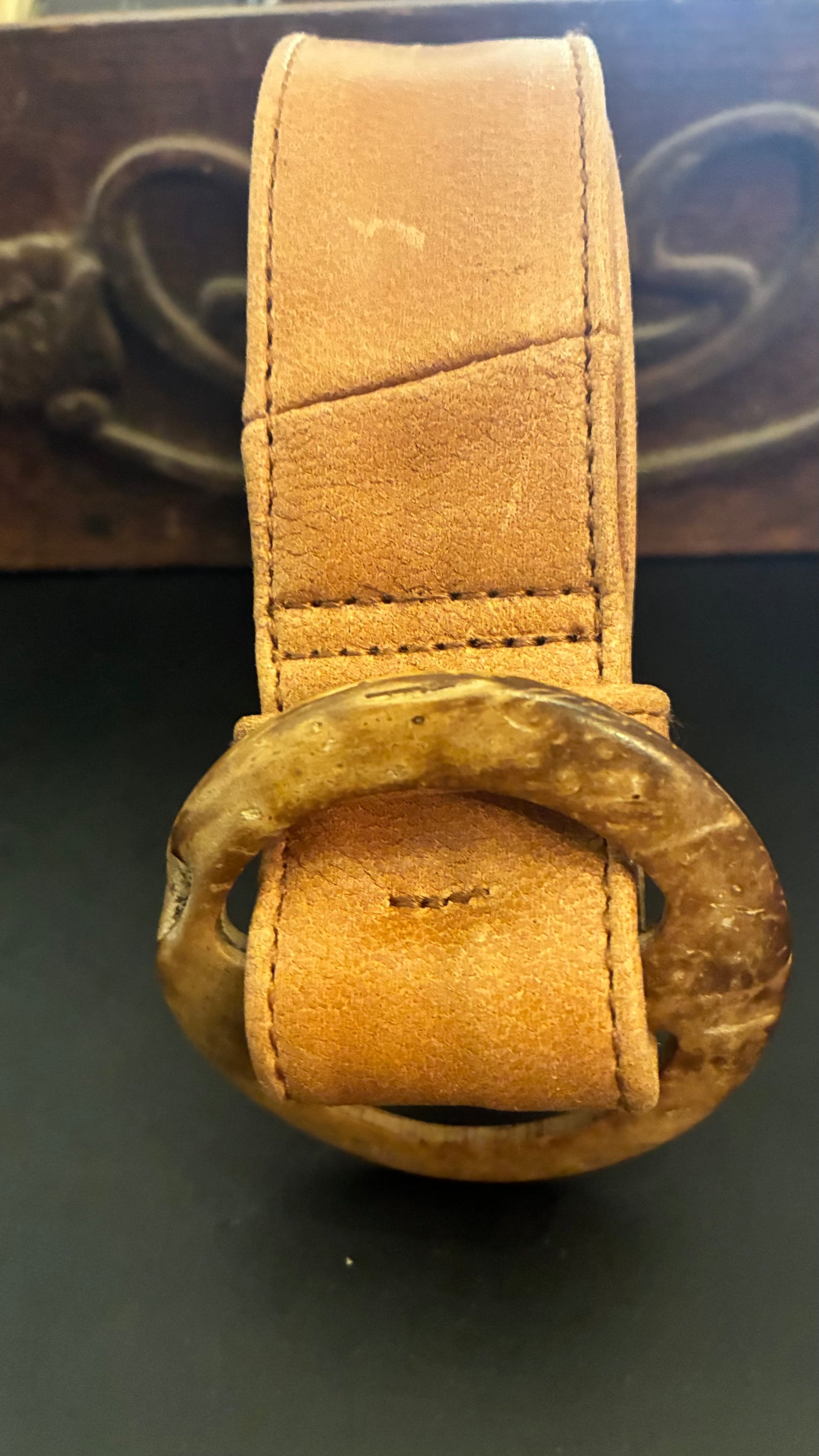 Megan Leather Belt - Almond /Vintage Tan / Black / Tan / Biscuit / Green / Navy / Cream / Caramel / Chocolate