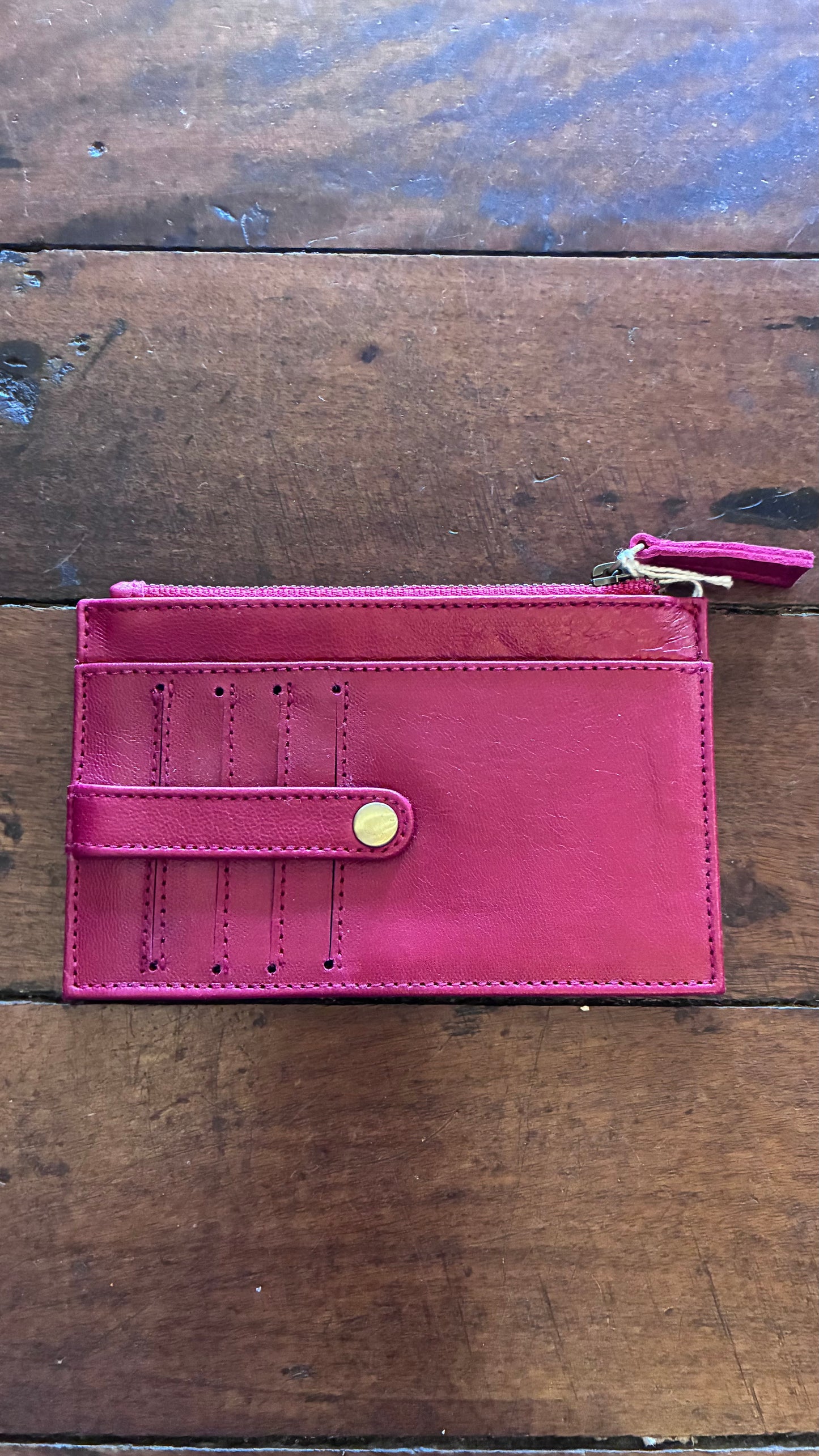Poi Leather Card Wallet - Multi