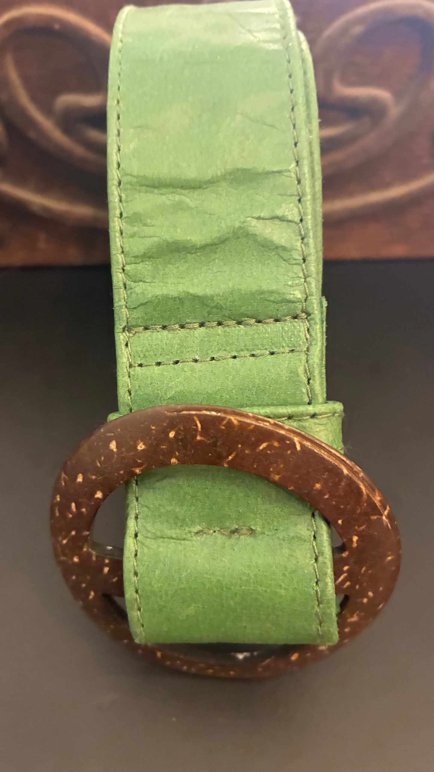 Megan Leather Belt - Almond /Vintage Tan / Black / Tan / Biscuit / Green / Navy / Cream / Caramel / Chocolate