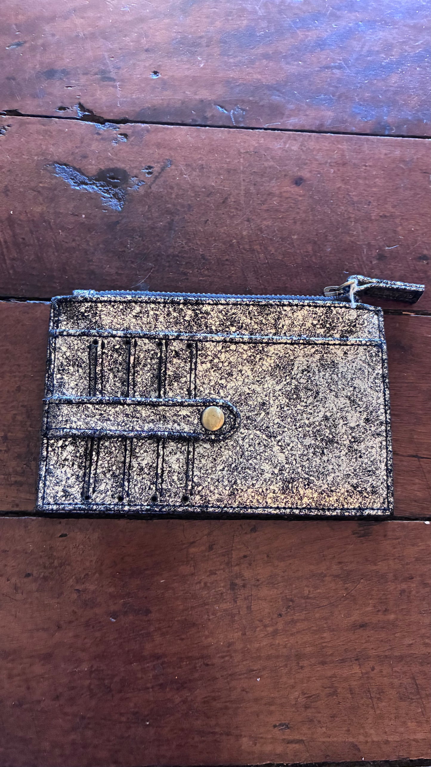 Poi Leather Card Wallet - Multi