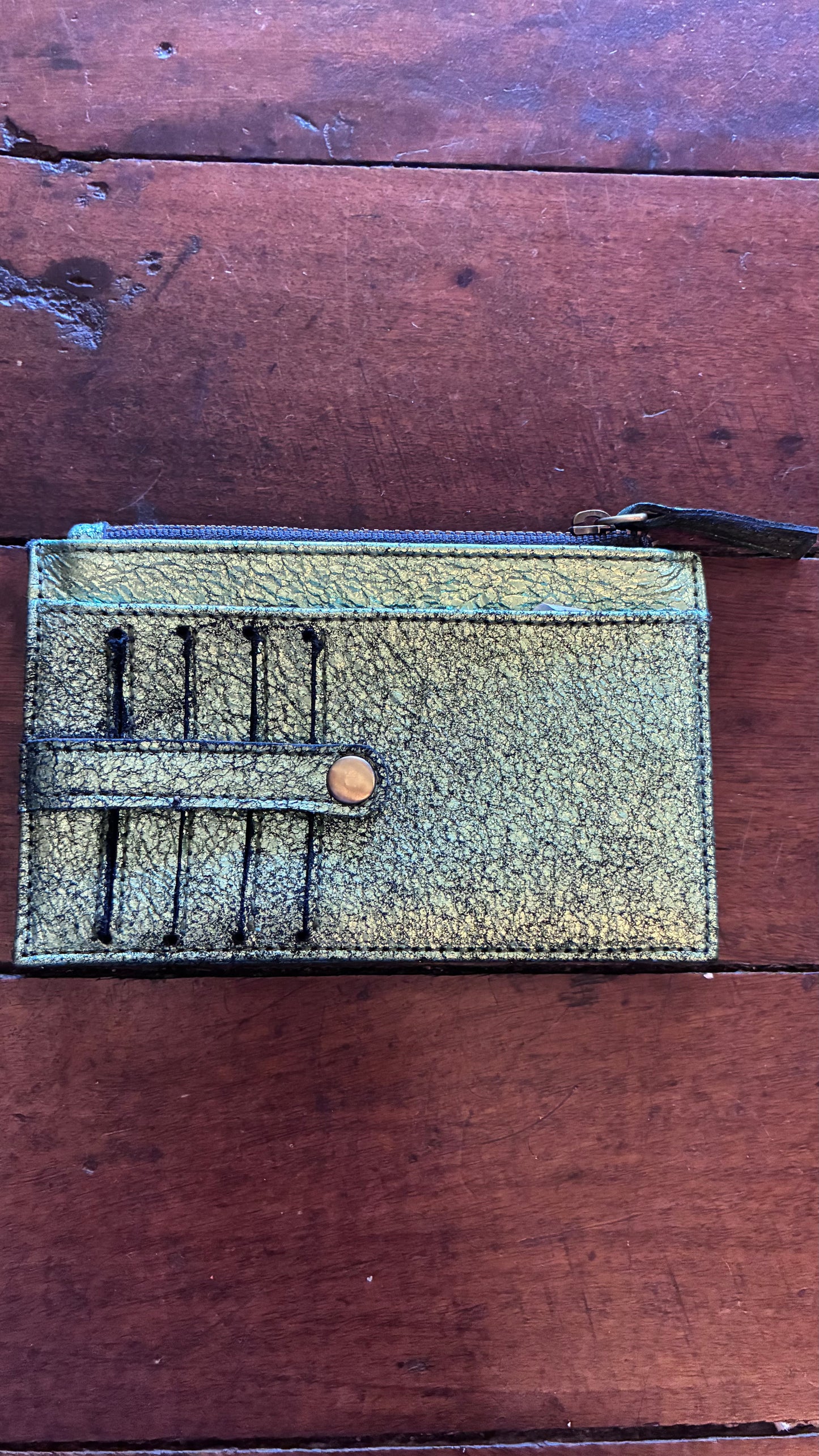 Poi Leather Card Wallet - Multi