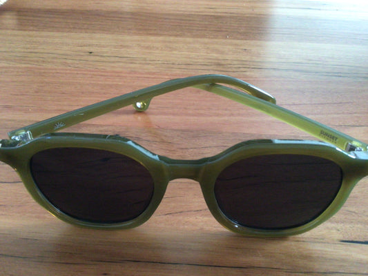 Palm Springs Sunglasses - Jelly Olive