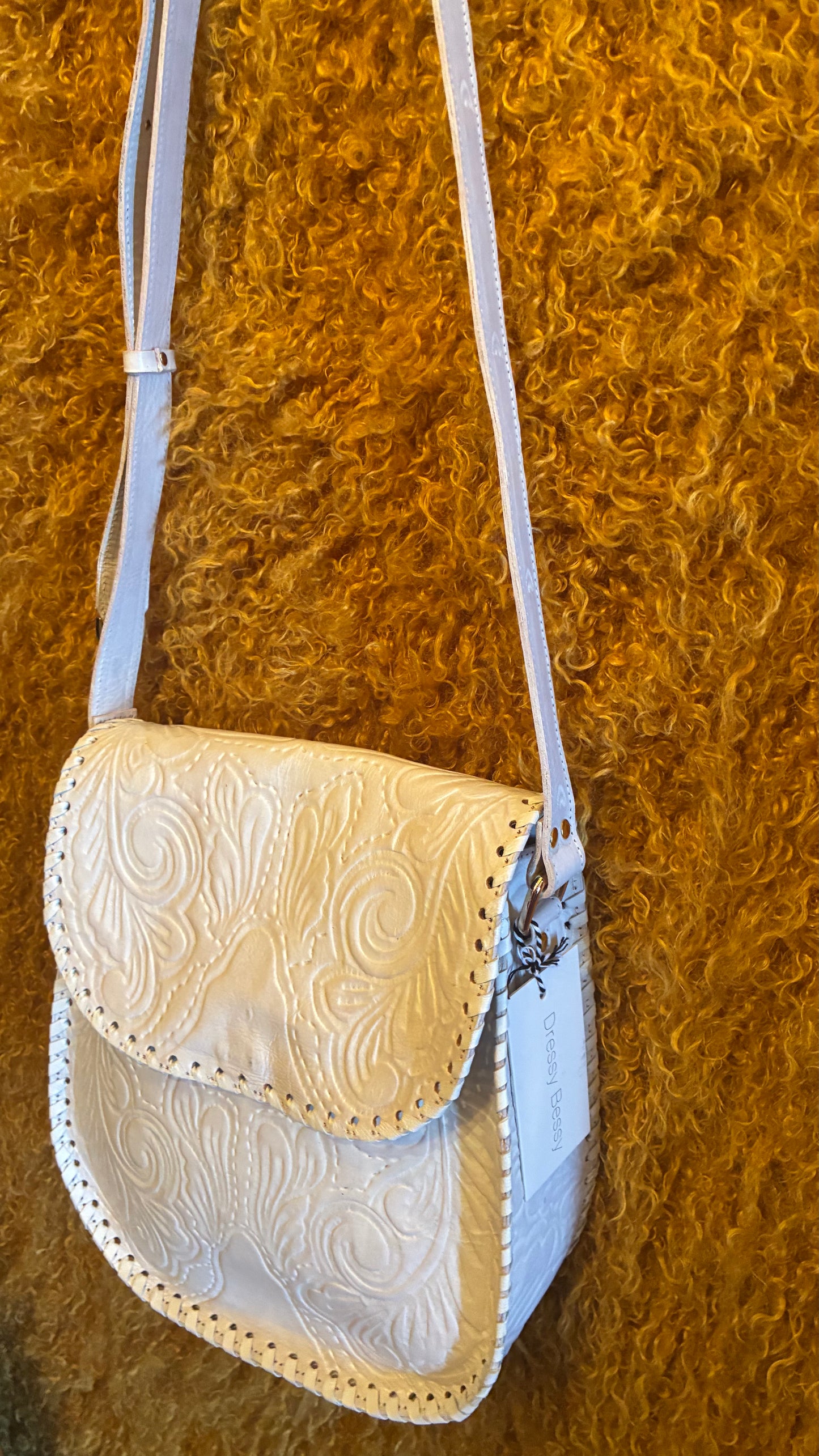 Sabrina Crossbody Bag - White
