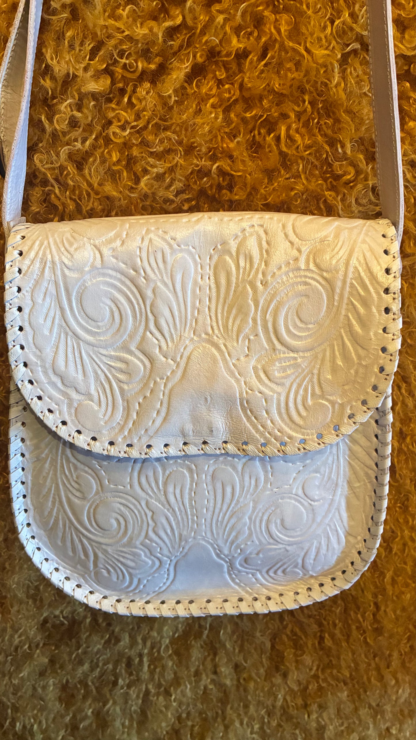 Sabrina Crossbody Bag - White