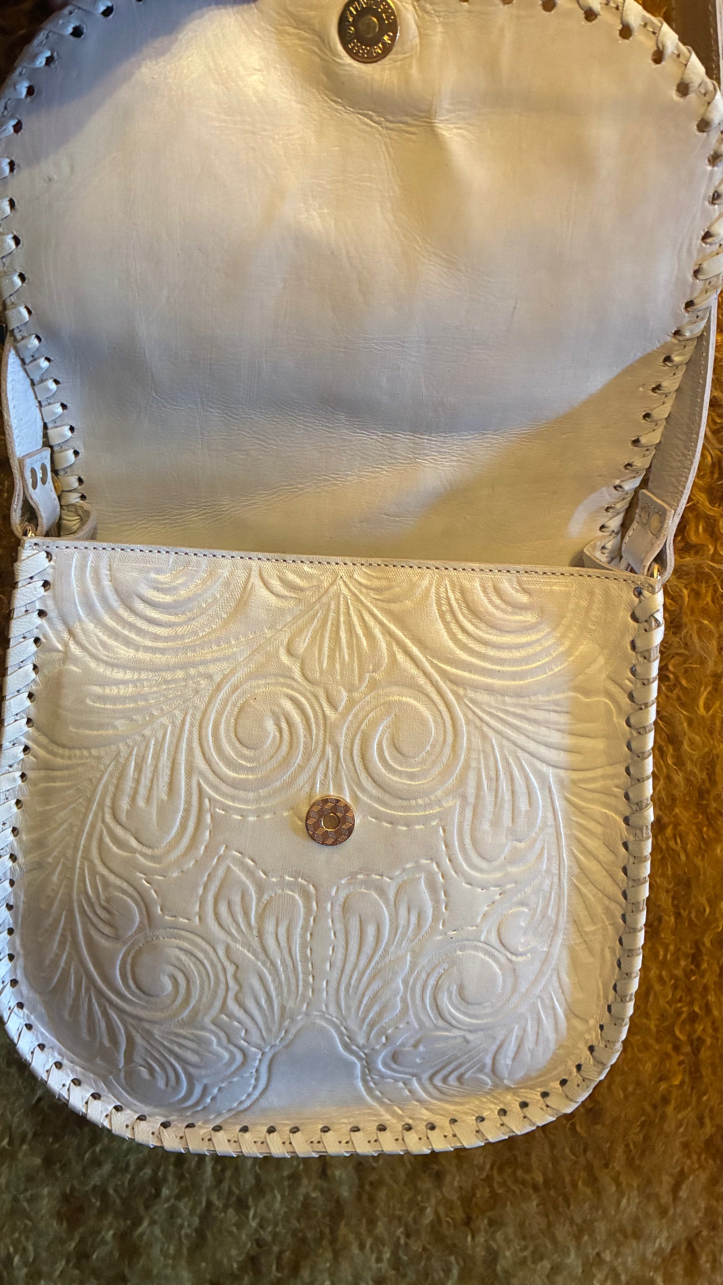 Sabrina Crossbody Bag - White