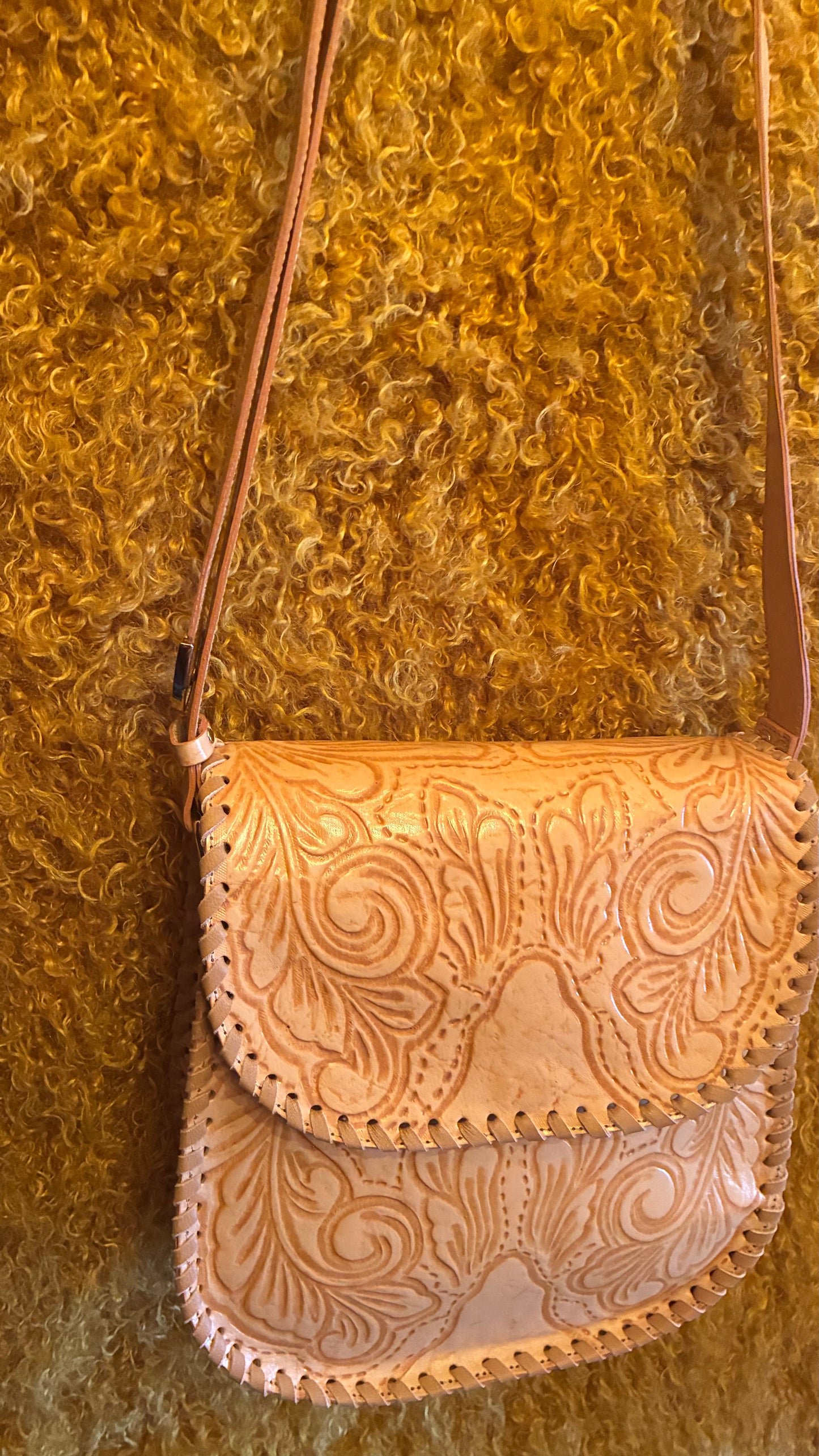 Sabrina Crossbody Bag - Tan