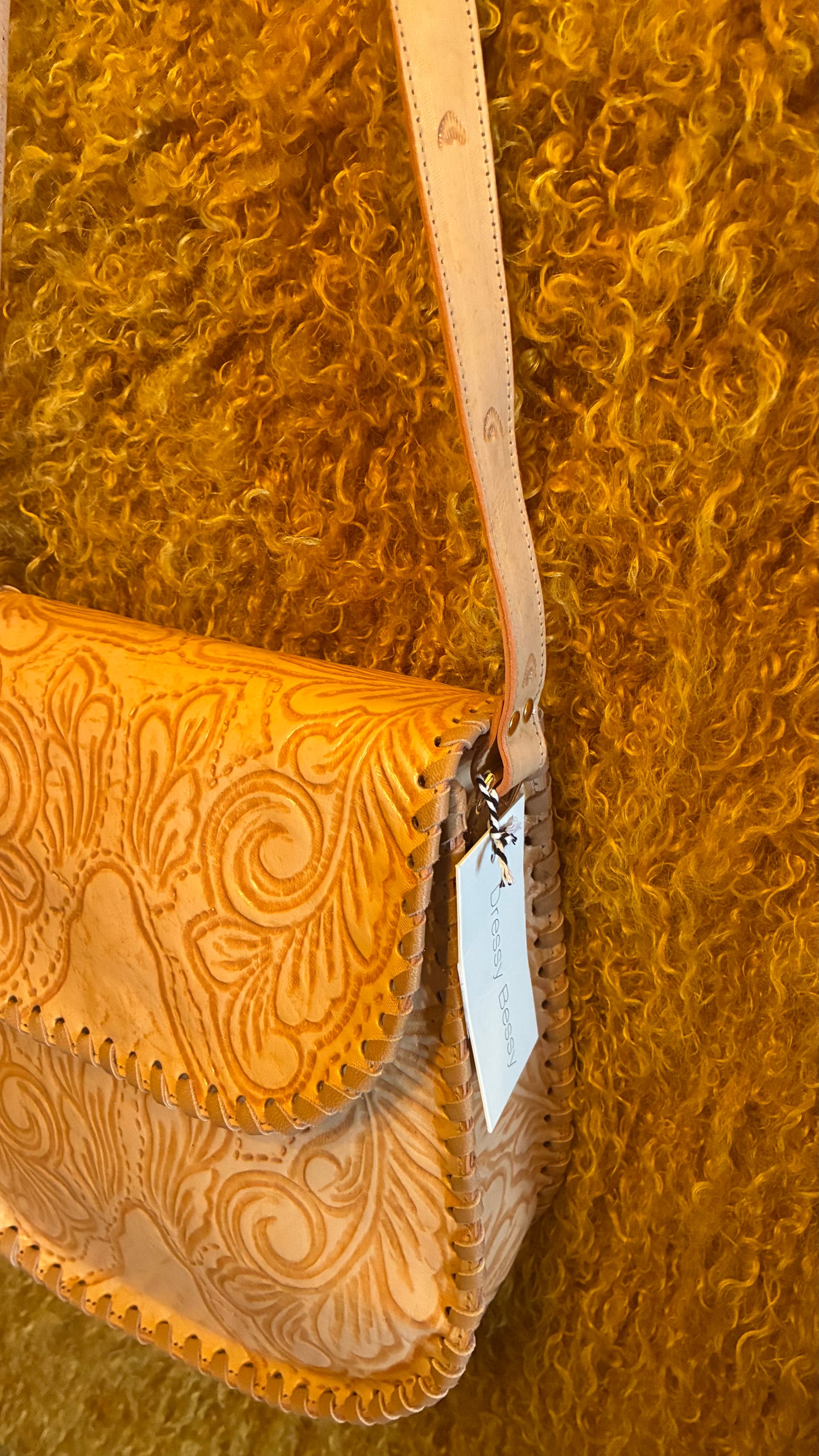 Sabrina Crossbody Bag - Tan