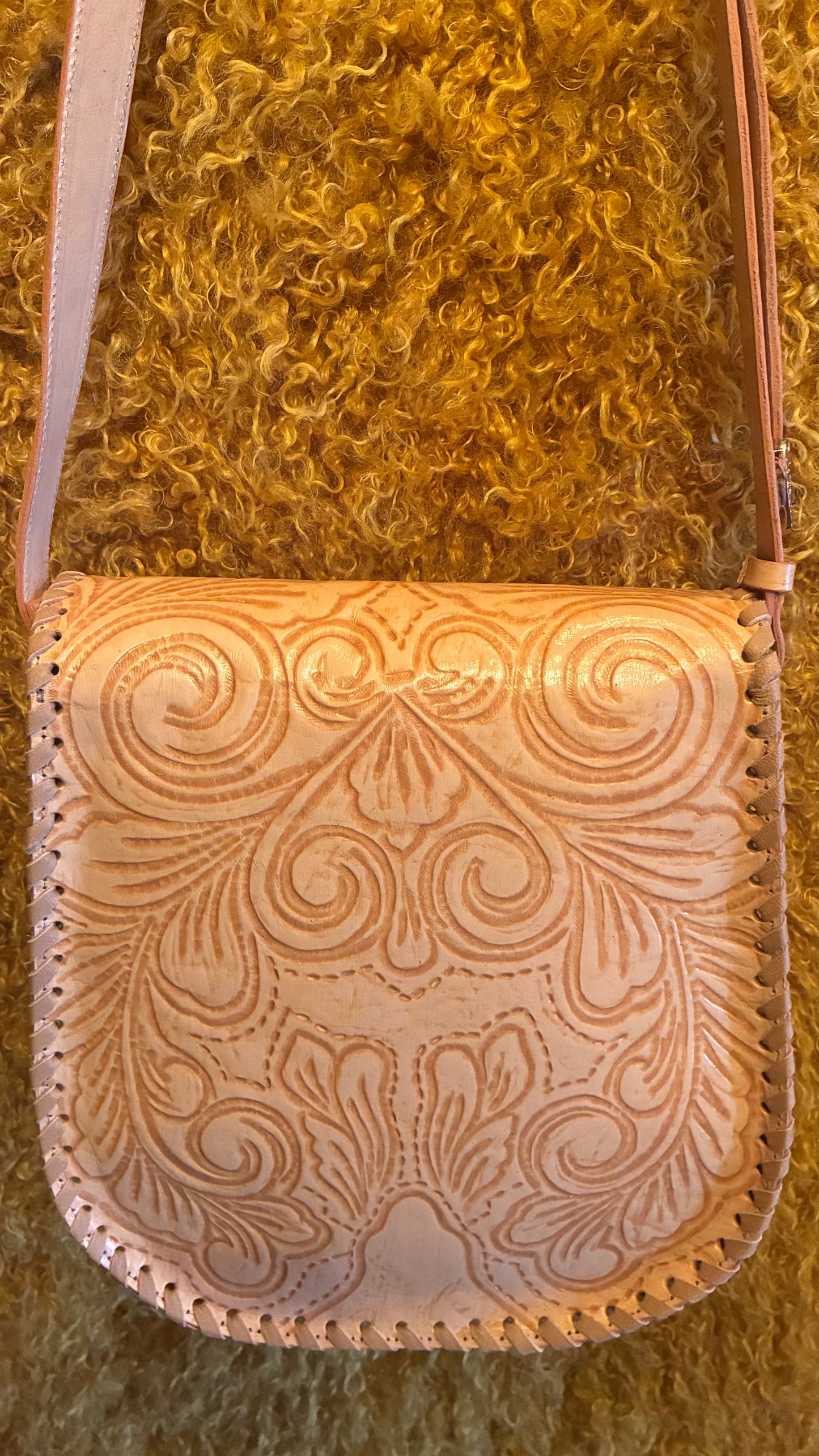 Sabrina Crossbody Bag - Tan