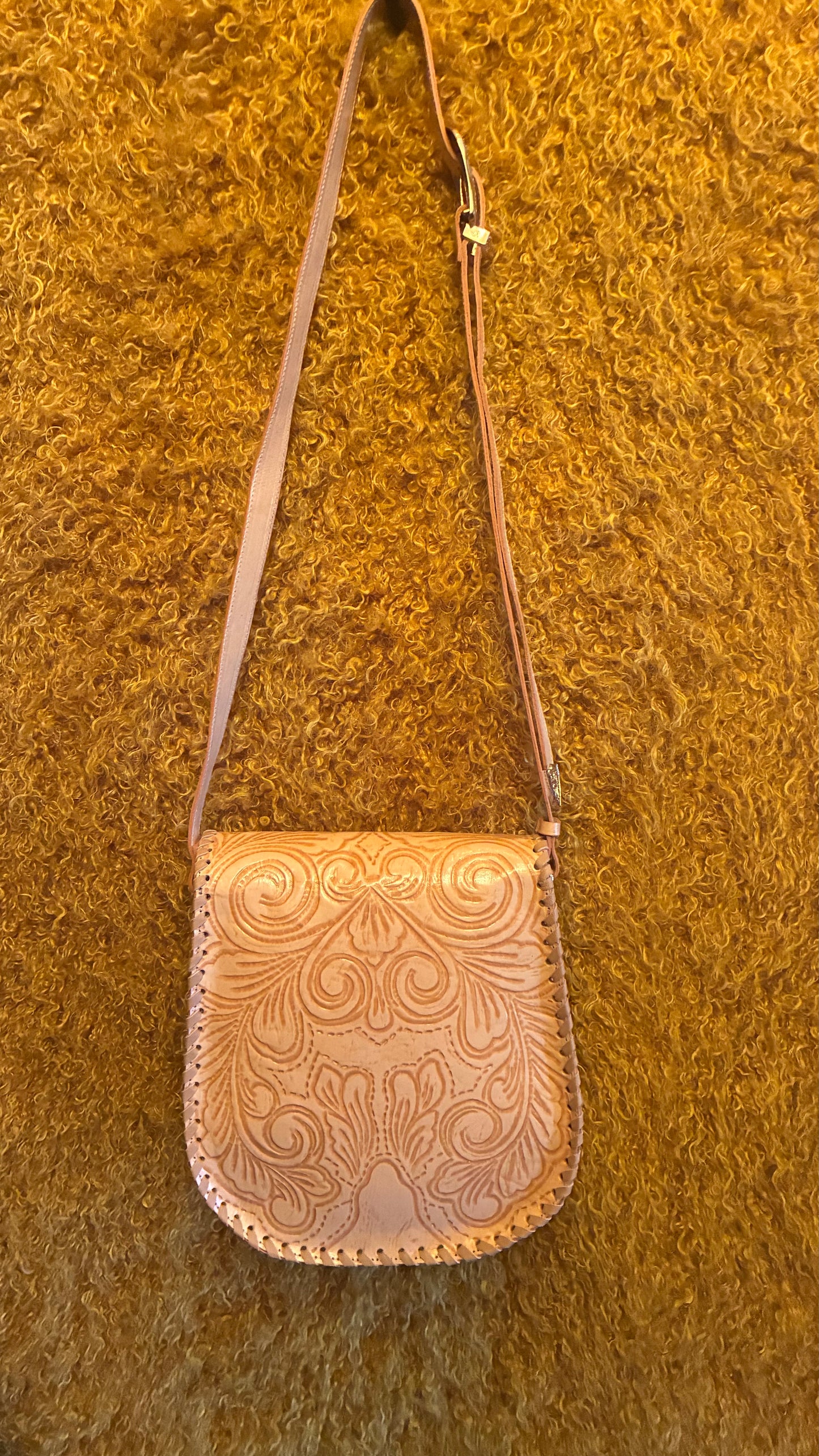 Sabrina Crossbody Bag - Tan