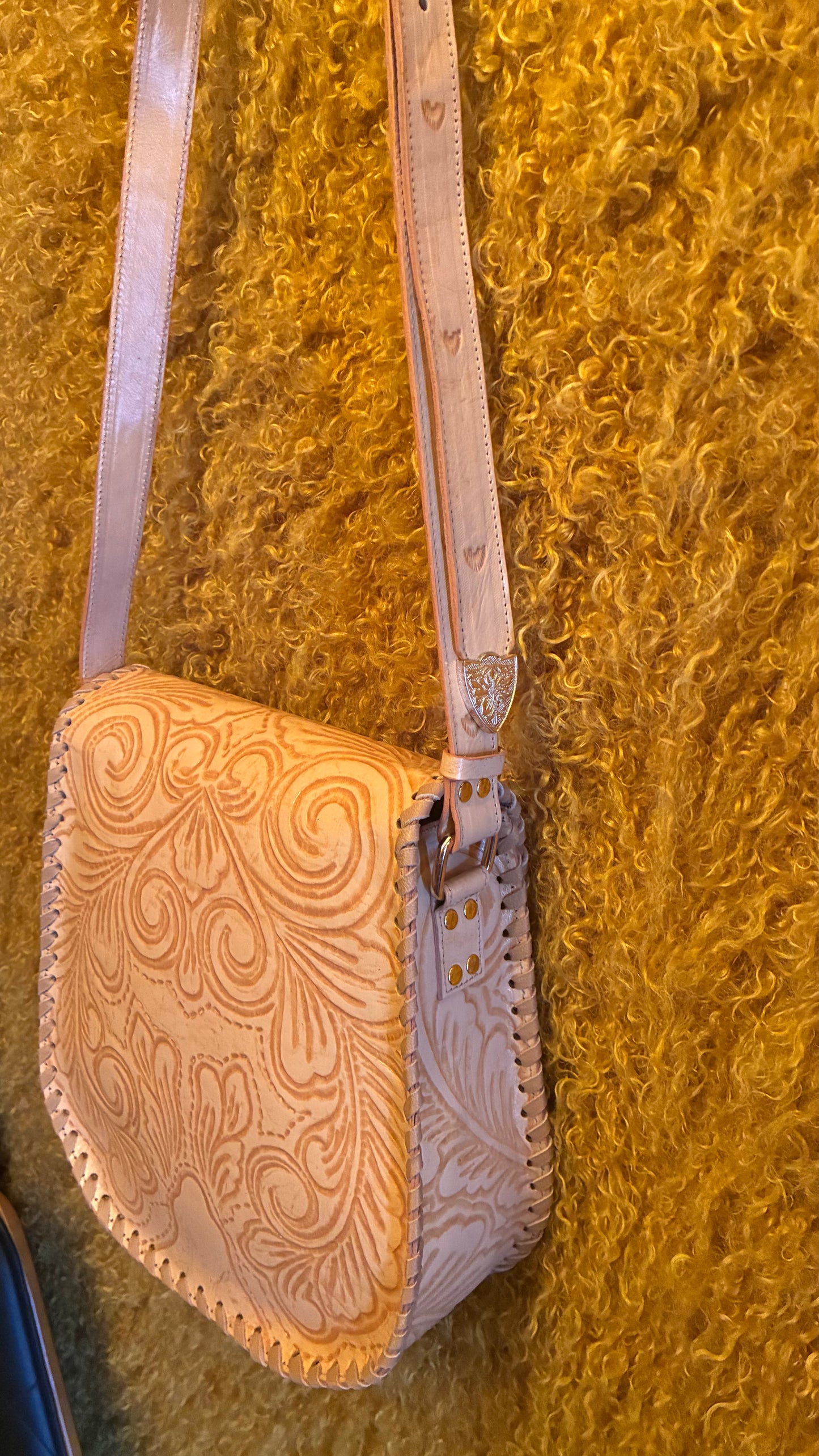 Sabrina Crossbody Bag - Tan