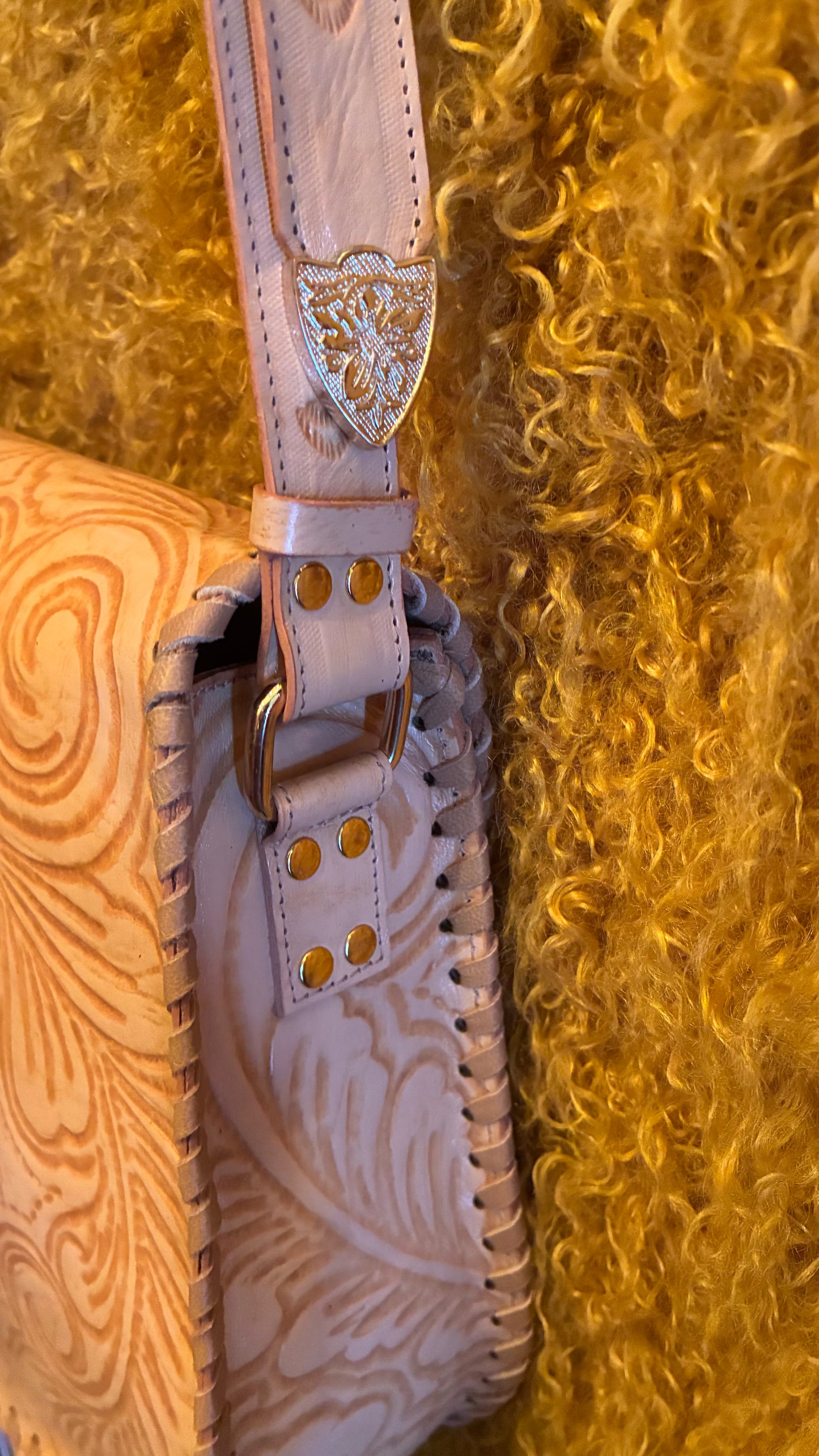 Sabrina Crossbody Bag - Tan