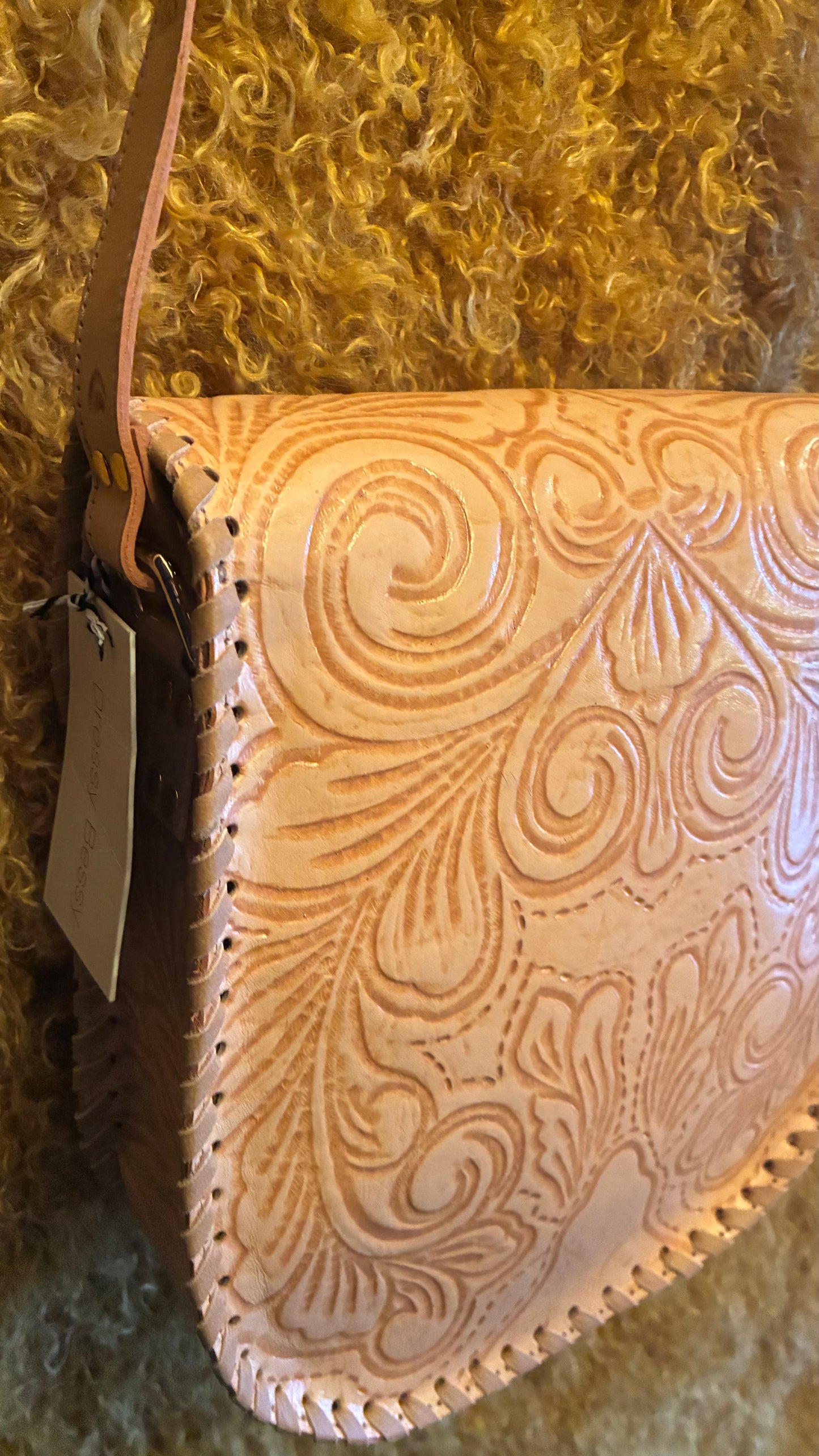 Sabrina Crossbody Bag - Tan