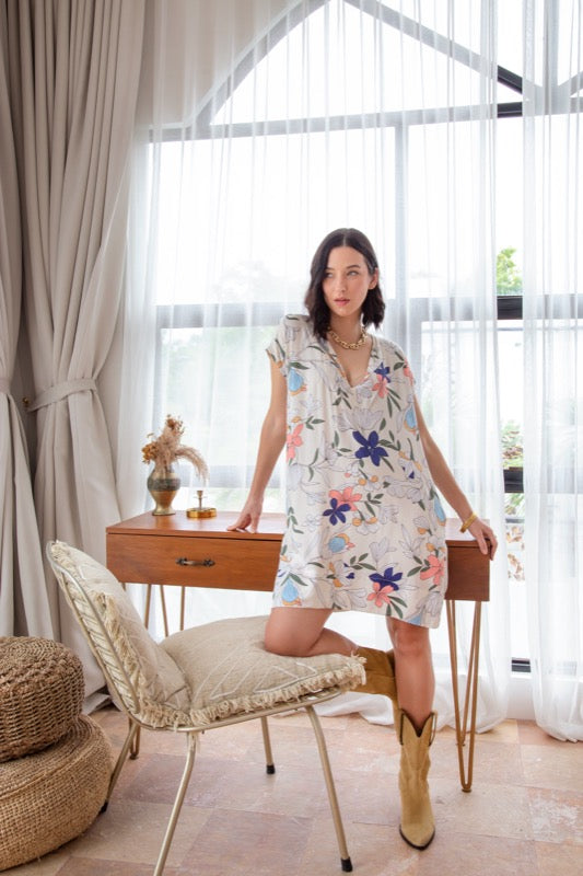 Aria Dress - Lily Bouquet