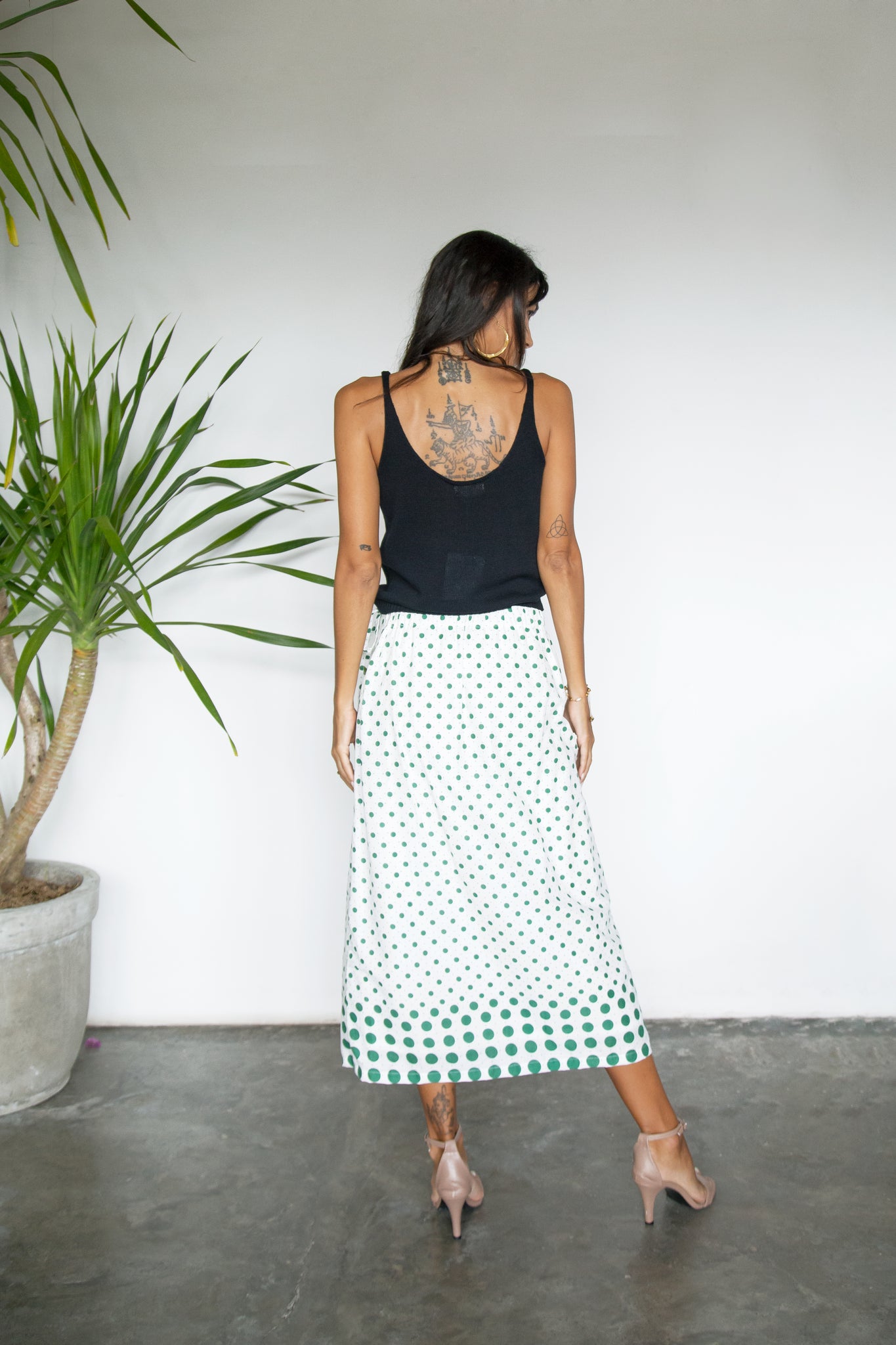 Mirabelle Skirt - Dots on Dots