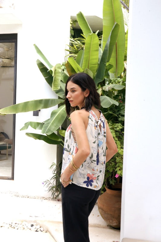 Paloma Top - Lily Bouquet