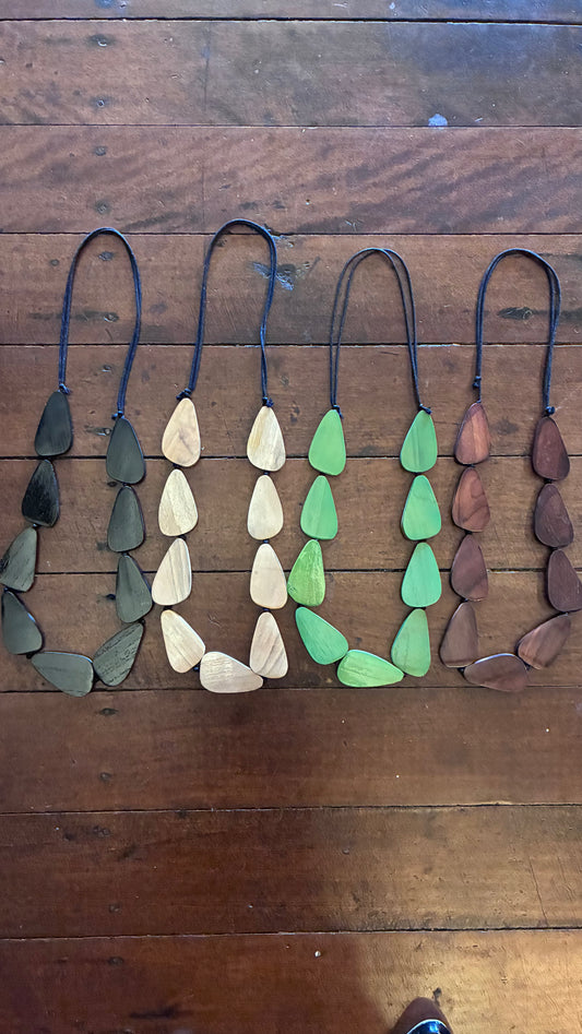 NR. Wood Beads - Multi Colours