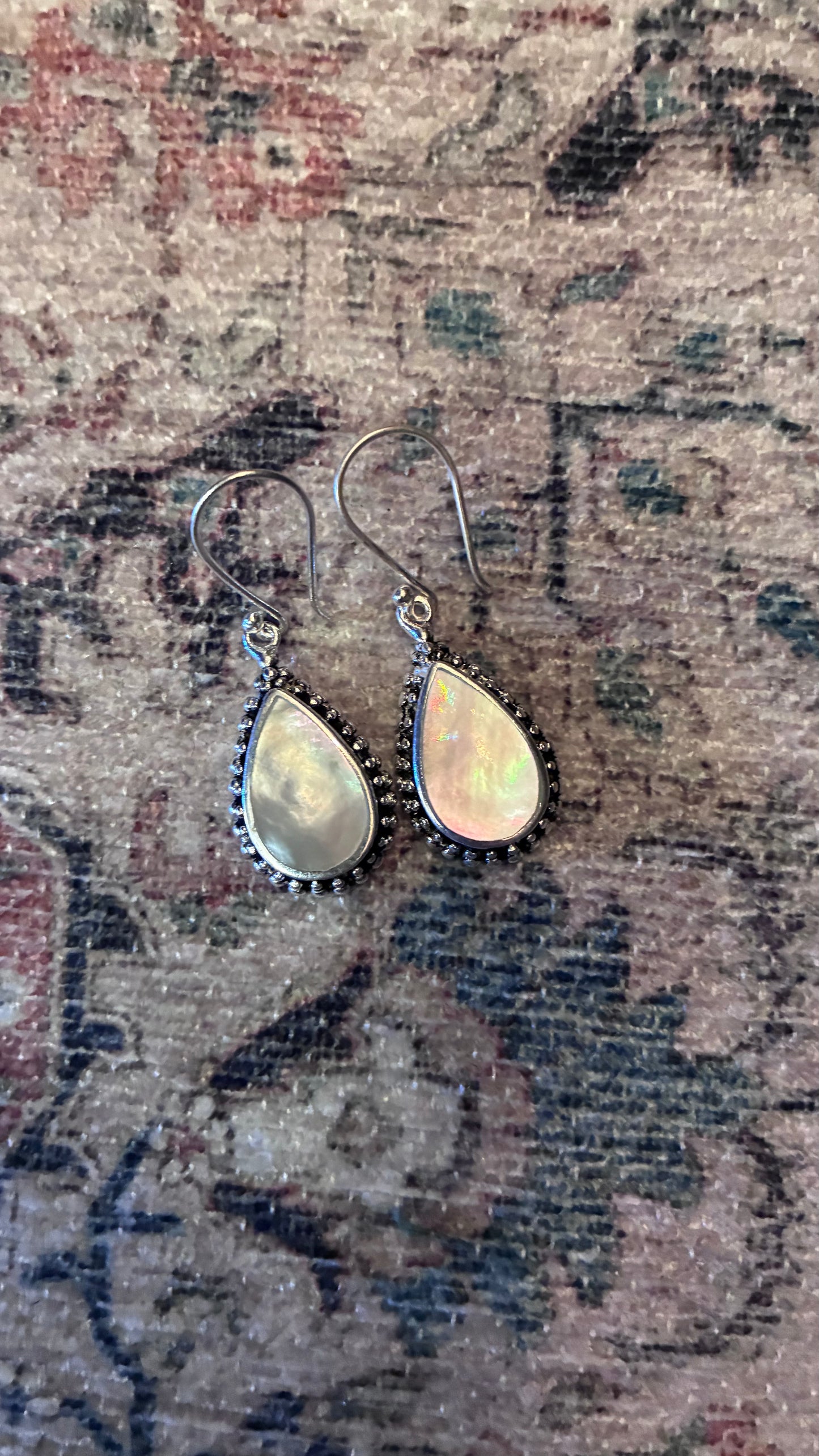 Moonstone Teardrop Earrings