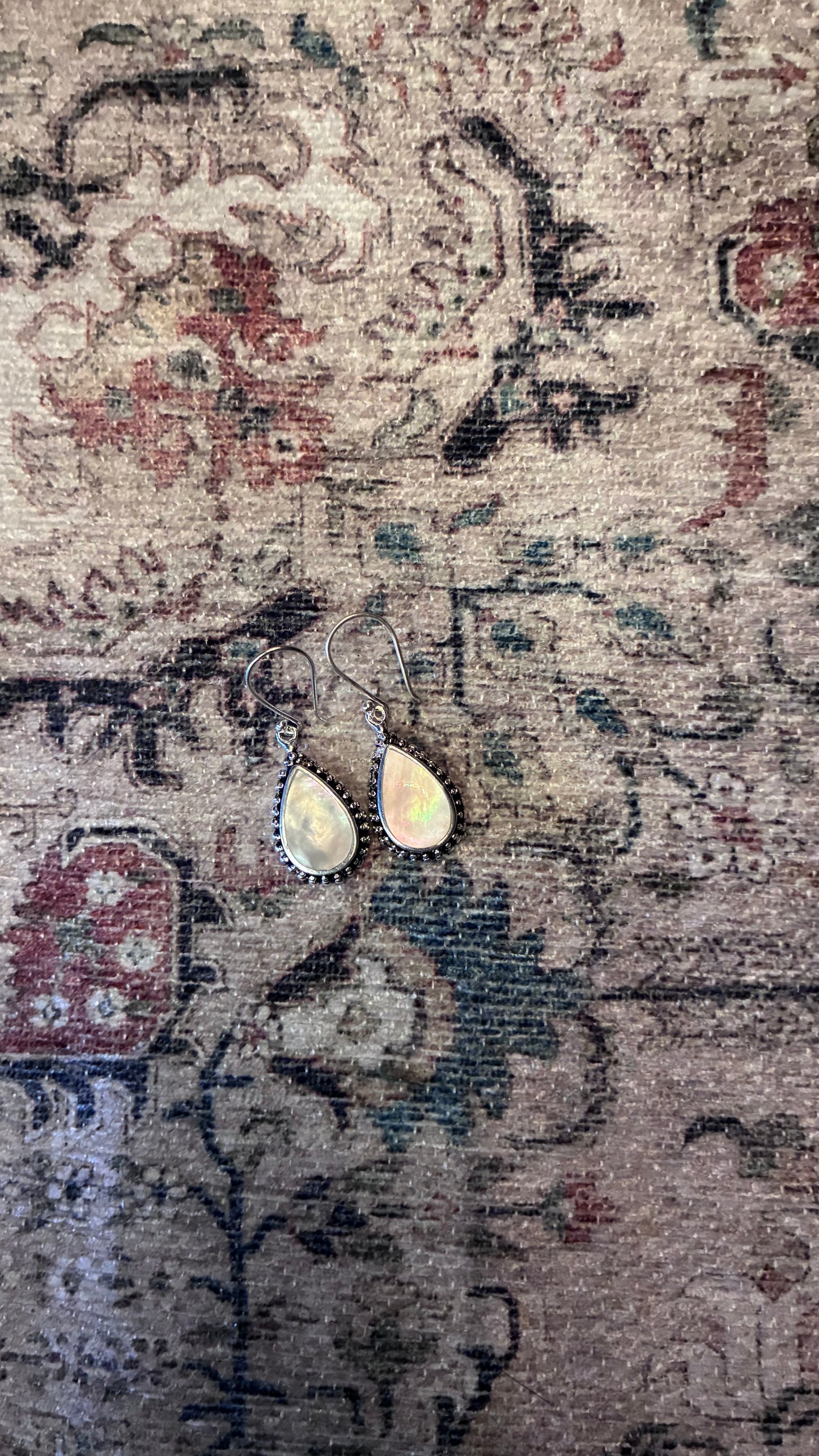 Moonstone Teardrop Earrings