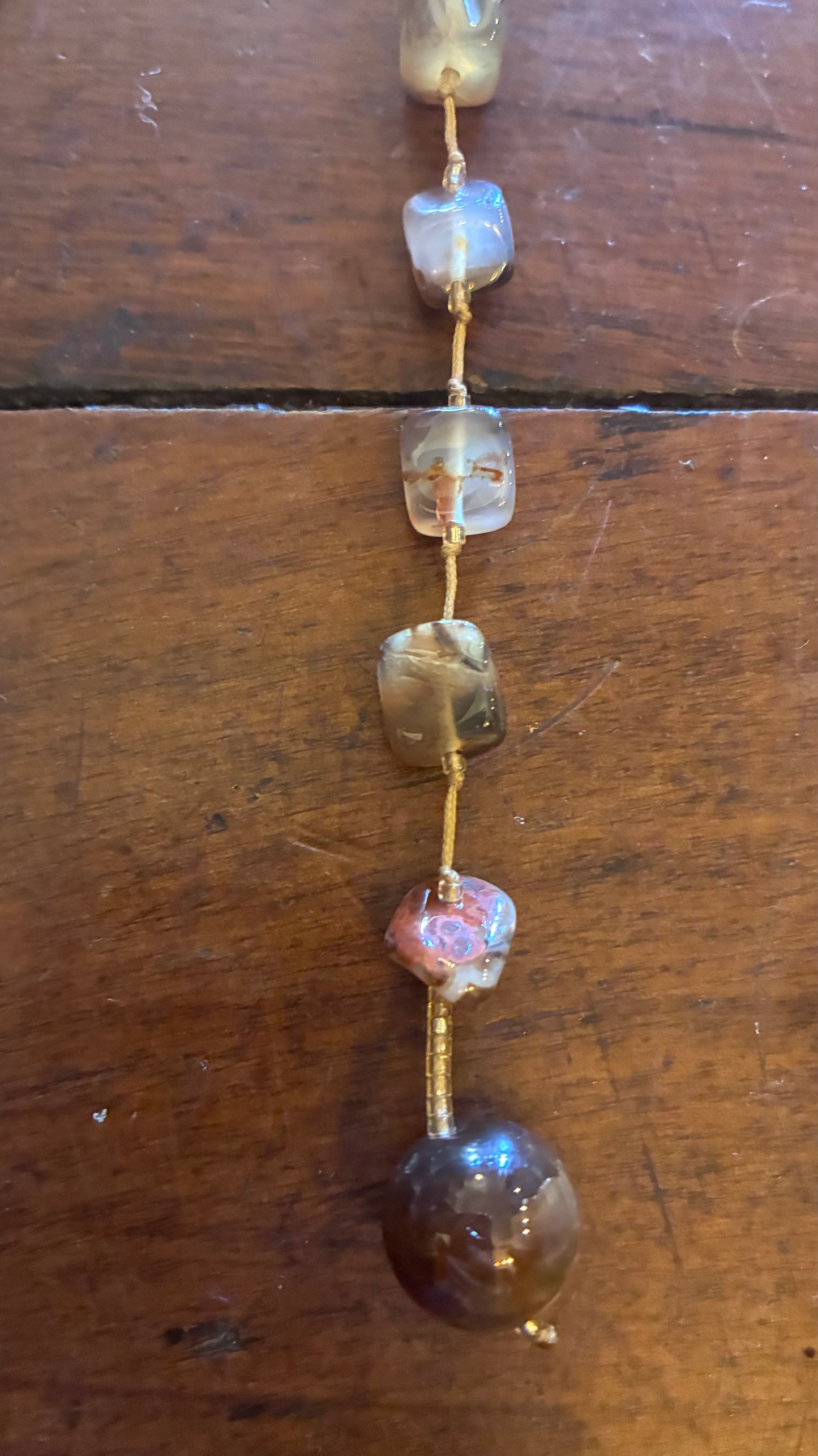 Shakell Precious Stones Lariat / Necklace - Mixed Gemstones