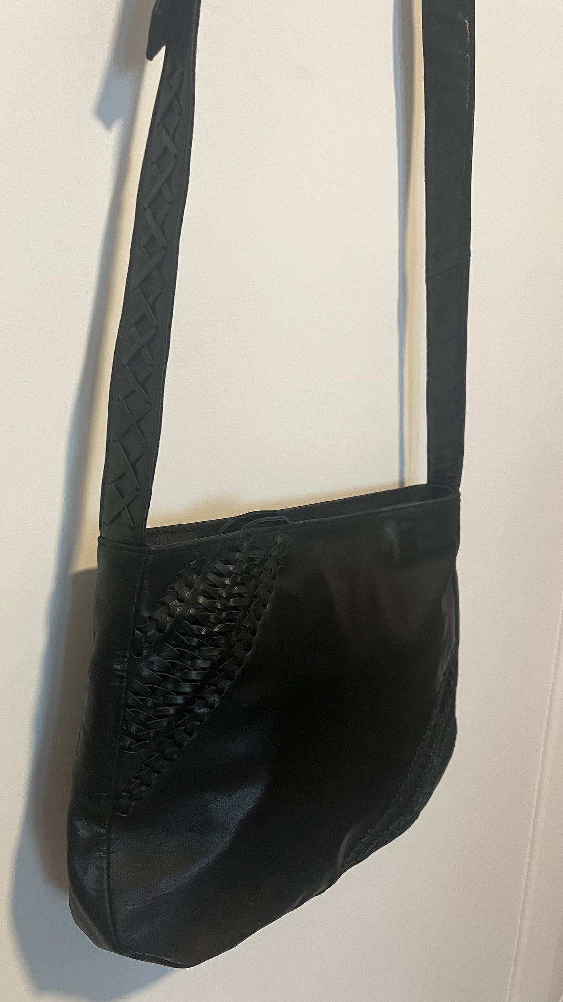 Tasha Leather Bag - Black