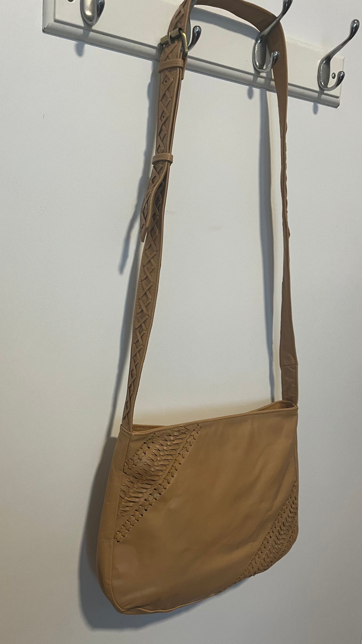 Tasha Leather Bag - Tan