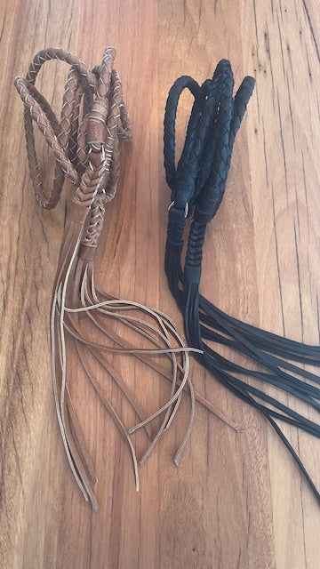 Cord Belt - Black & Antique Mocha