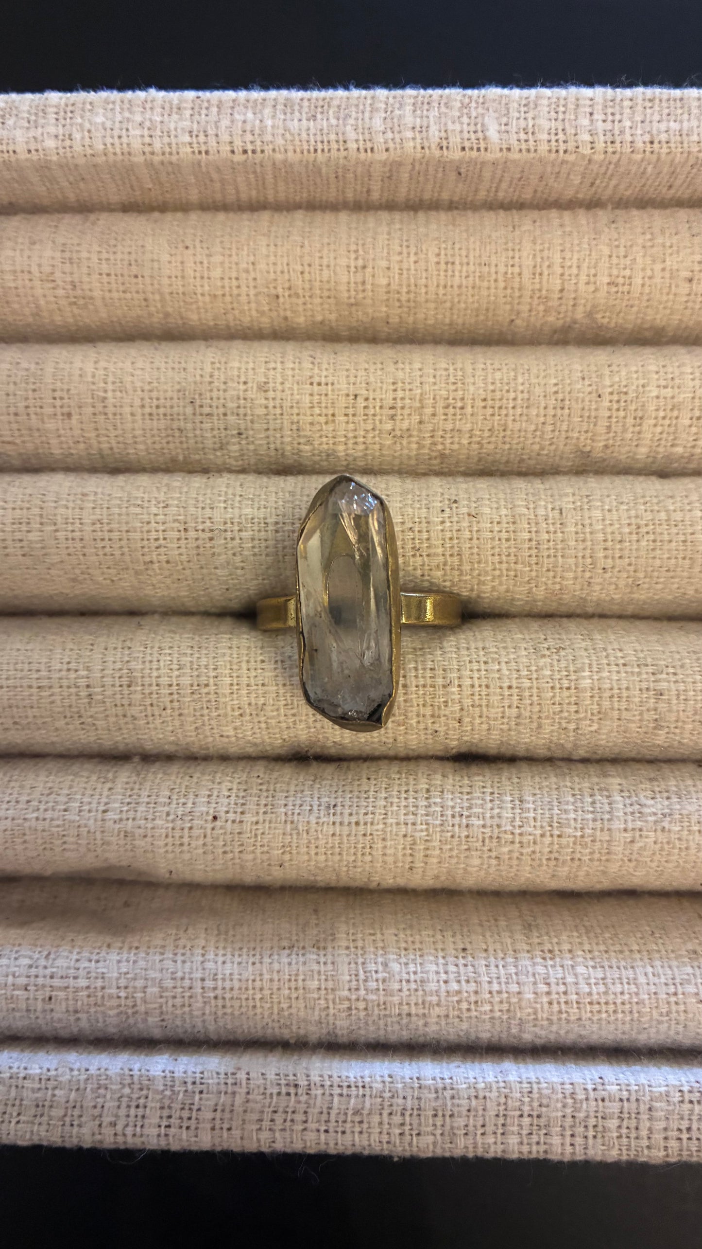 Raw Brass Ring