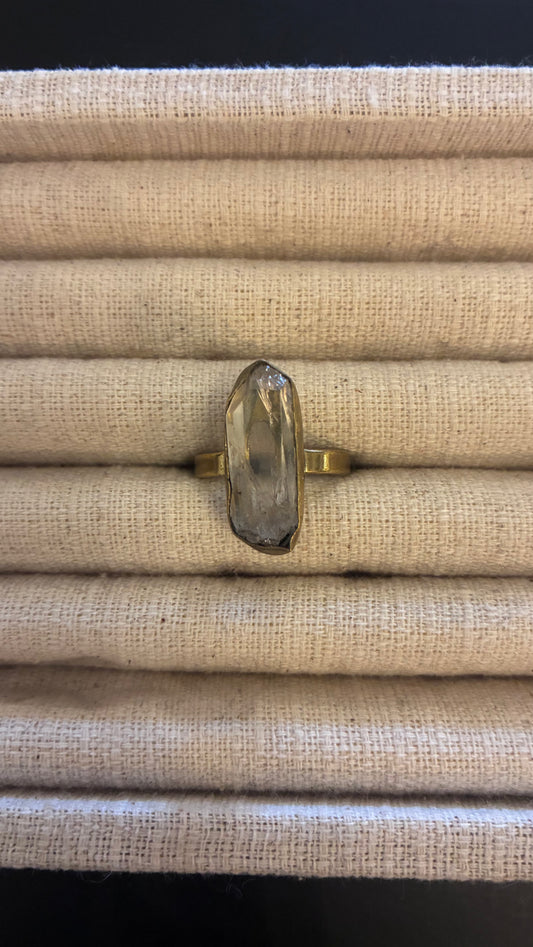 Raw Brass Ring