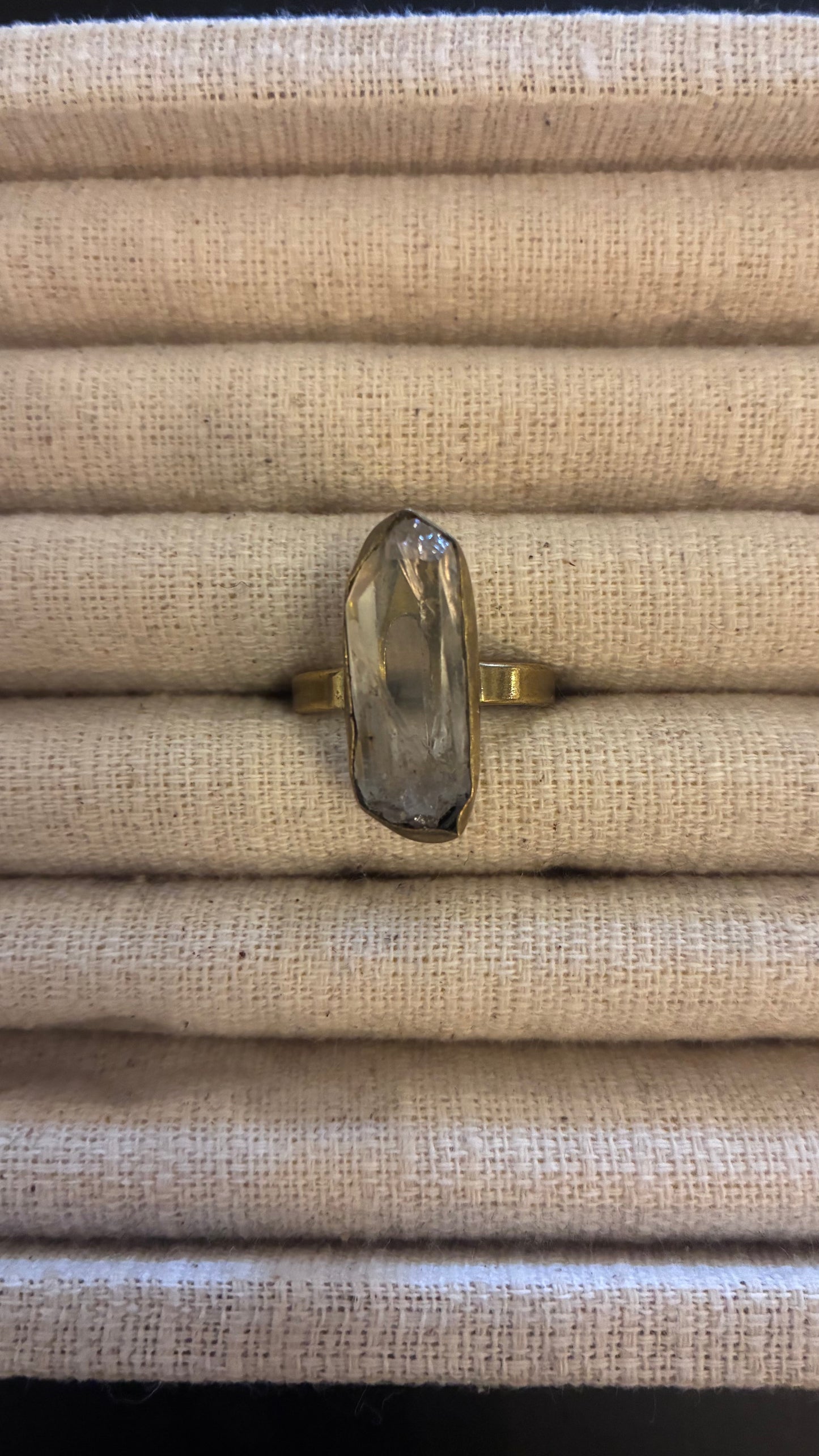 Raw Brass Ring