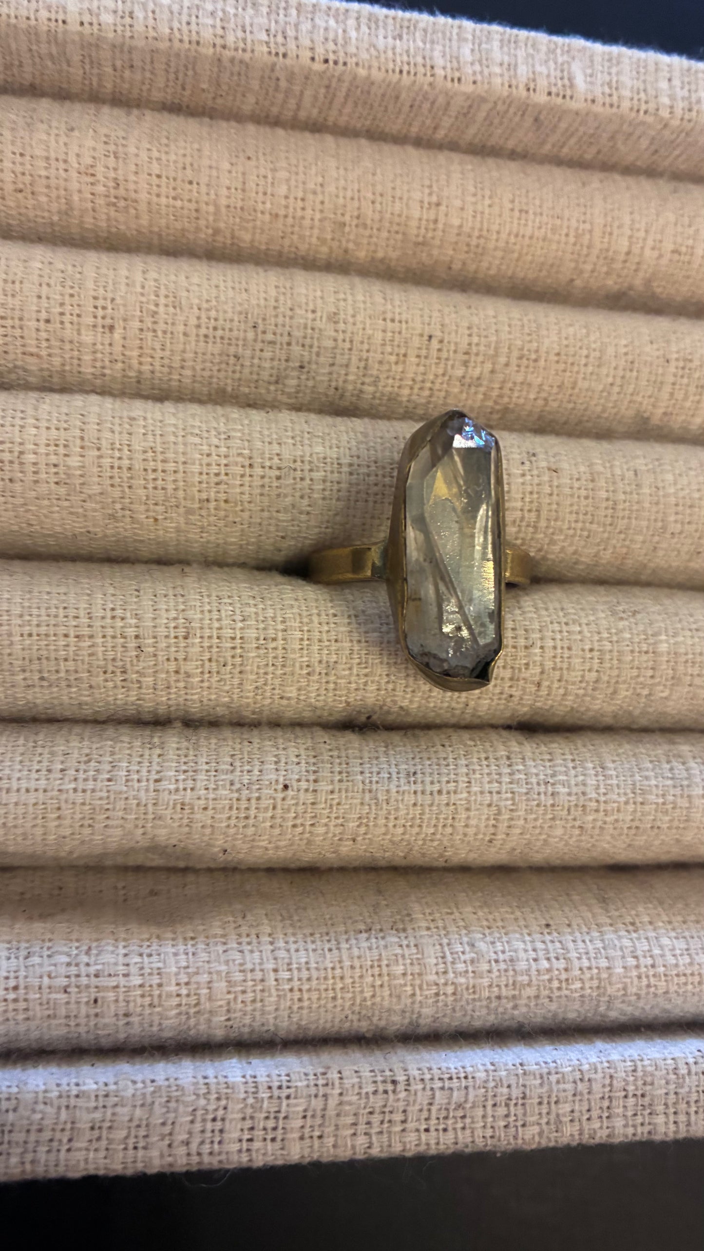 Raw Brass Ring