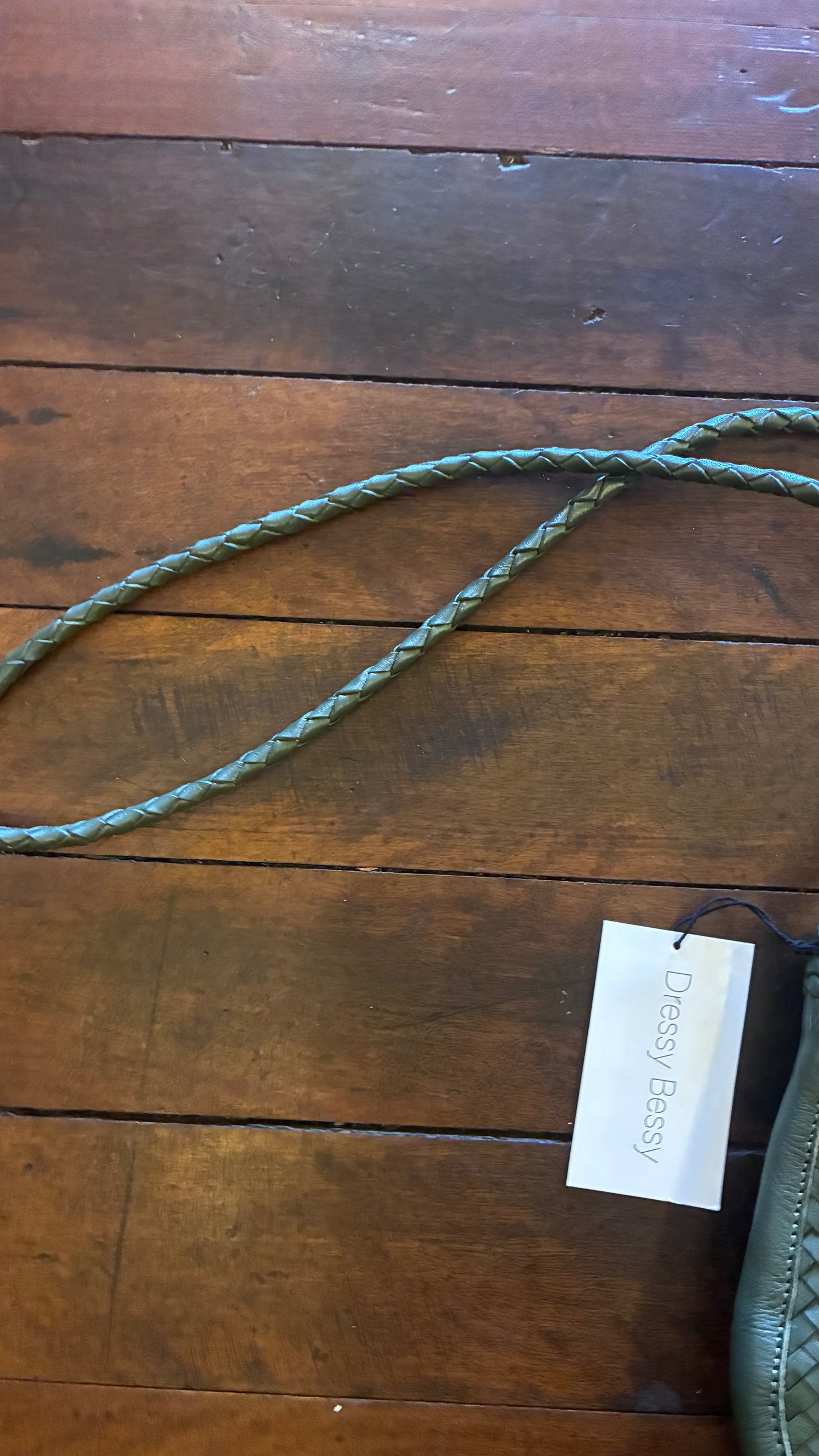 Olla Weave Bag - Olive