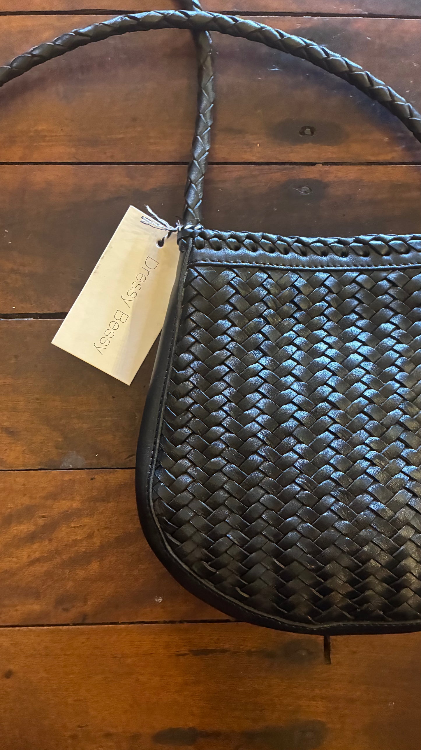 Olla Weave Bag - Black