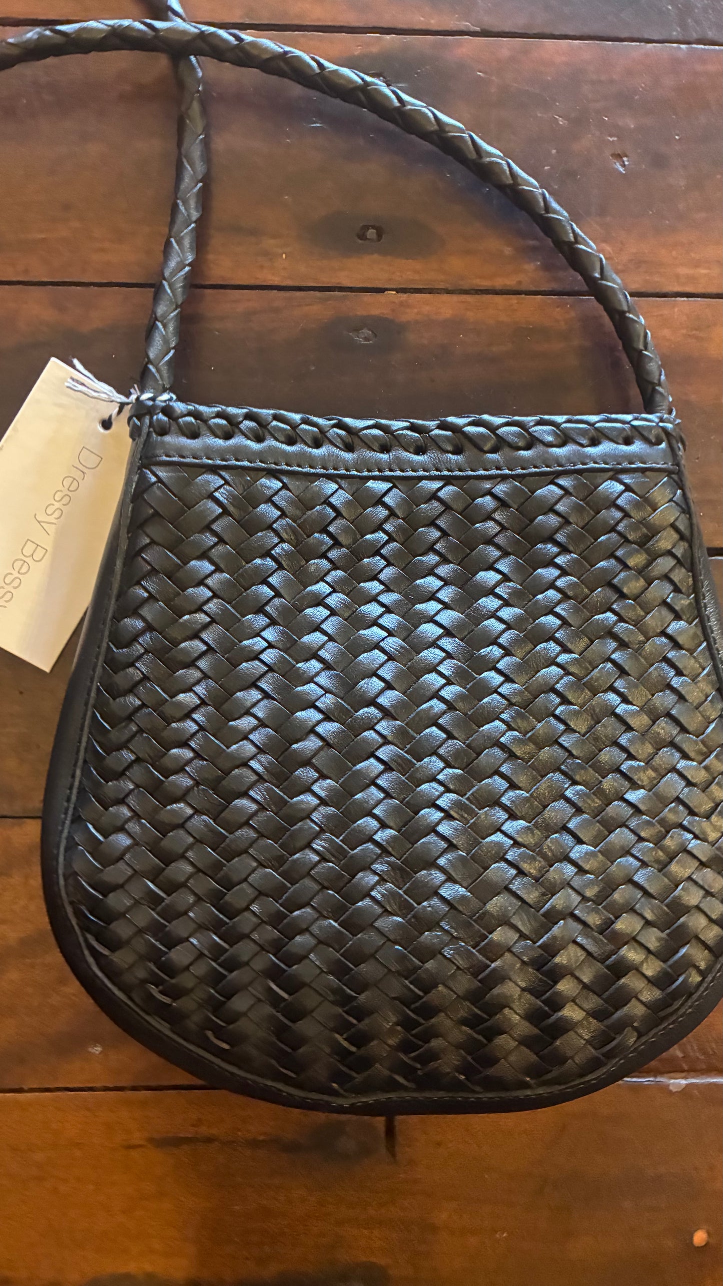 Olla Weave Bag - Black